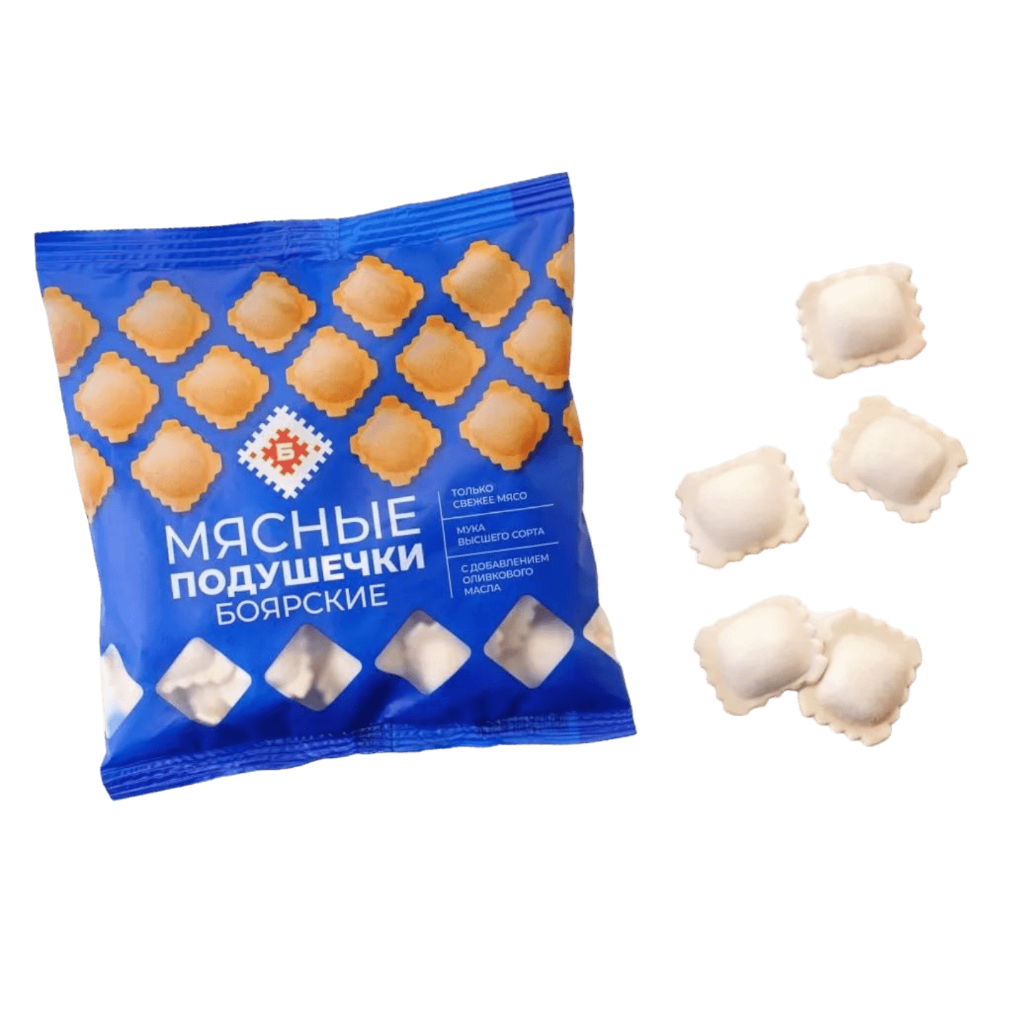 Пельмени «Мясные подушечки» боярские