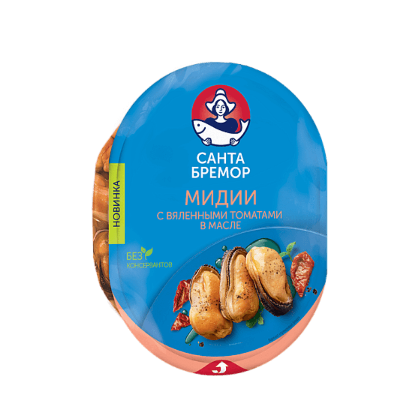 Мидии «Санта Бремор» с вяленными томатами в масле - Мир Продуктов №3