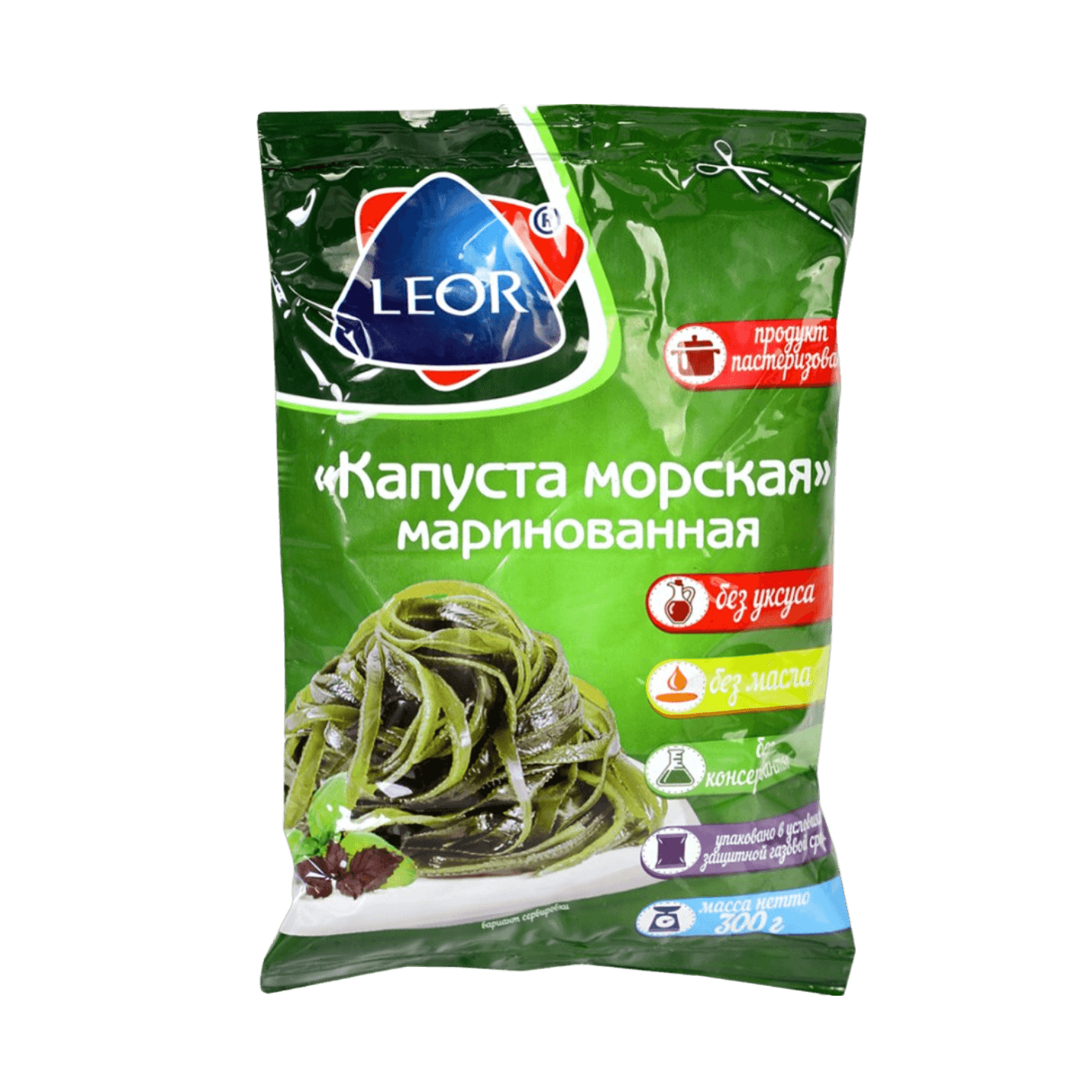Морская капуста «Leor» маринованная