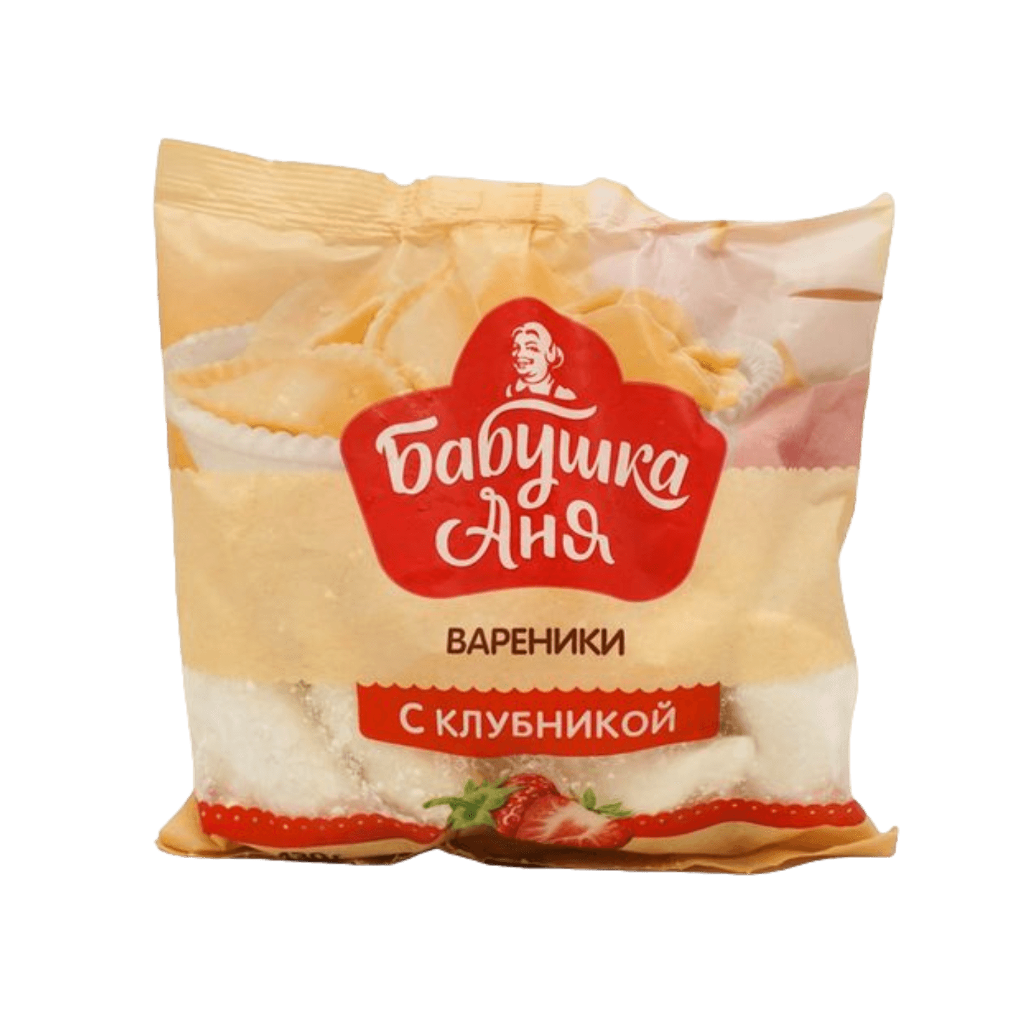 Вареники «Бабушка Аня» с клубникой