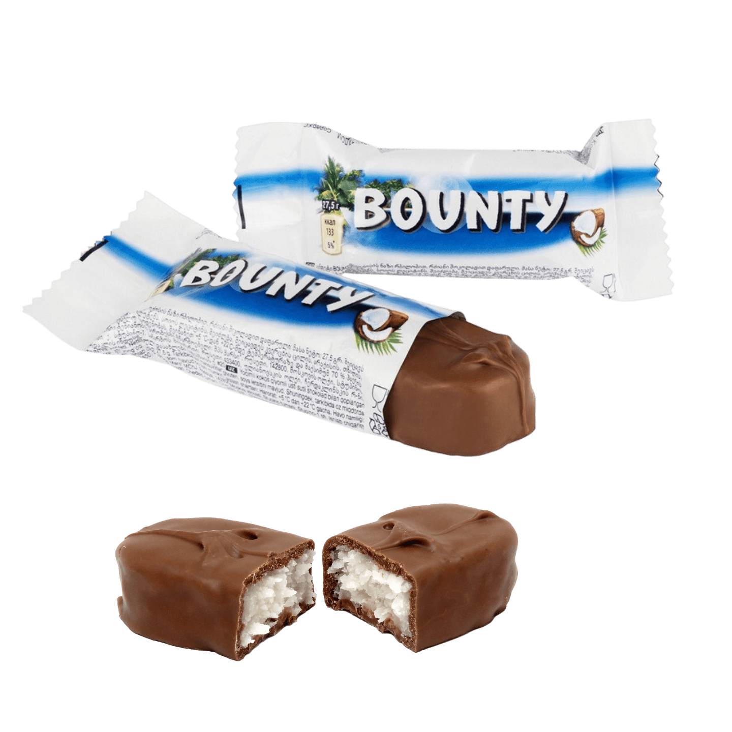 Конфеты «Bounty» с кокосом в молочном шоколаде