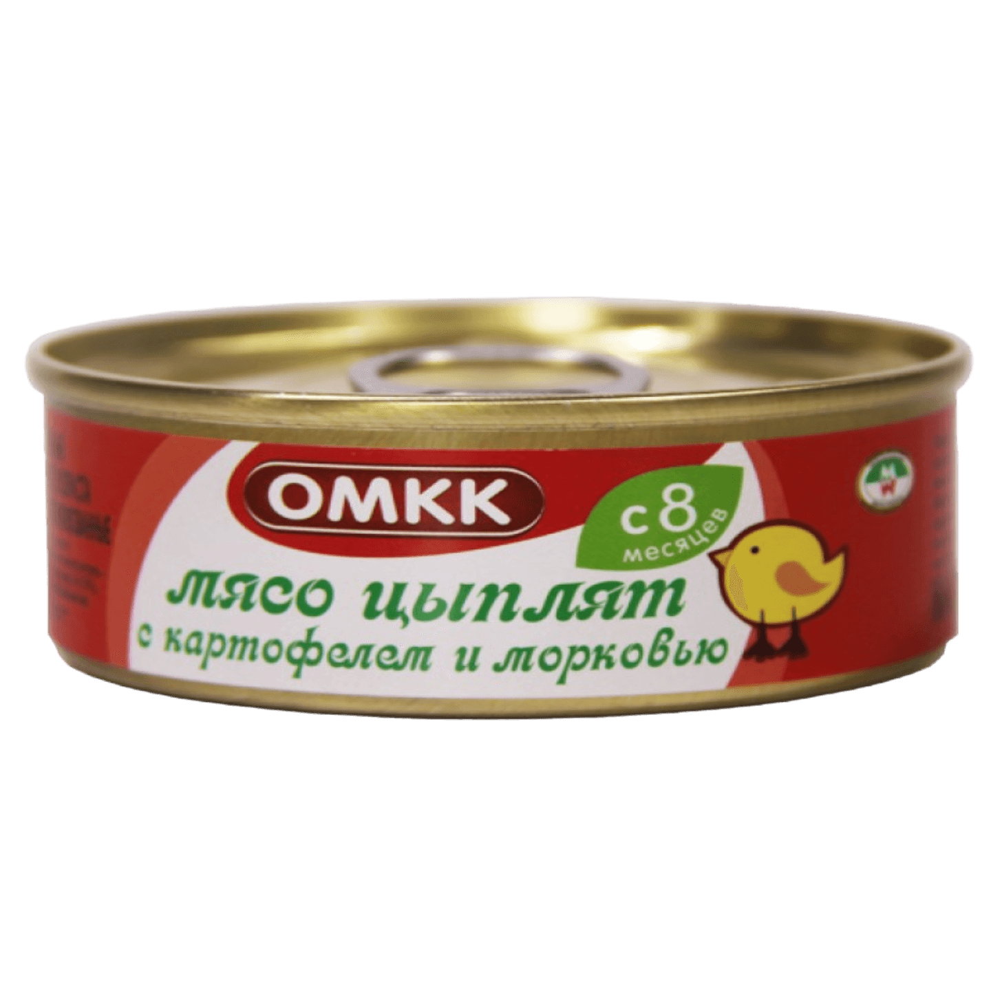 Консервы мясные «ОМКК» мясо цыплят с картофелем и морковью