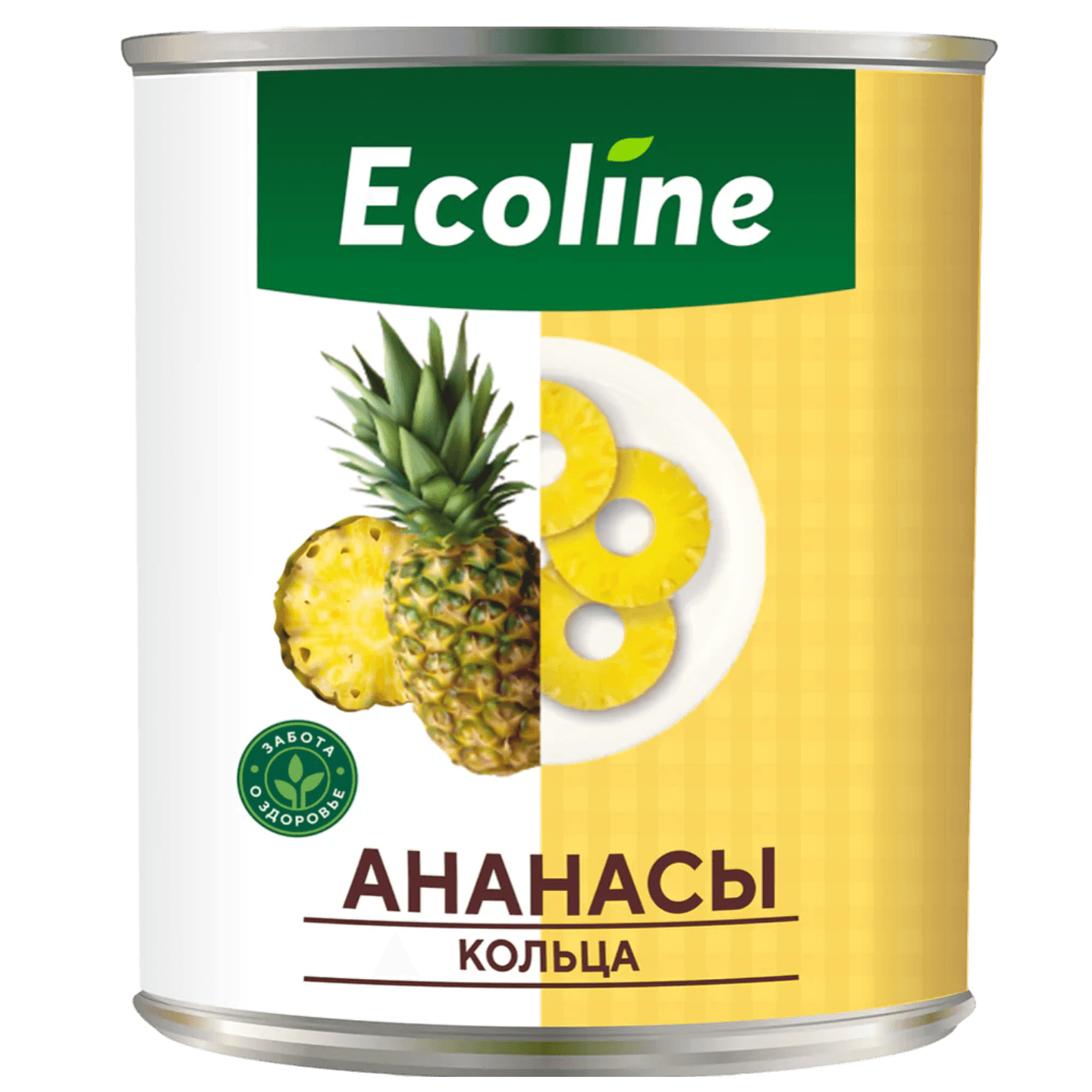 Ананасы консервированные «Ecoline» кольца