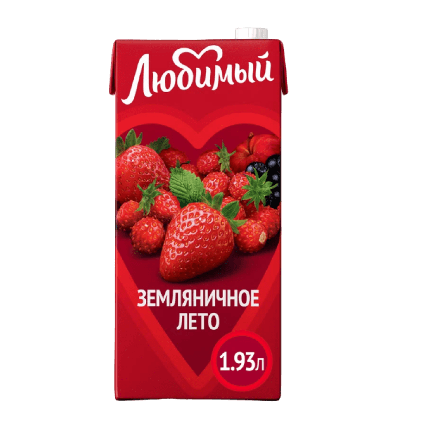 Напиток сокосодержащий «Любимый» земляничное лето