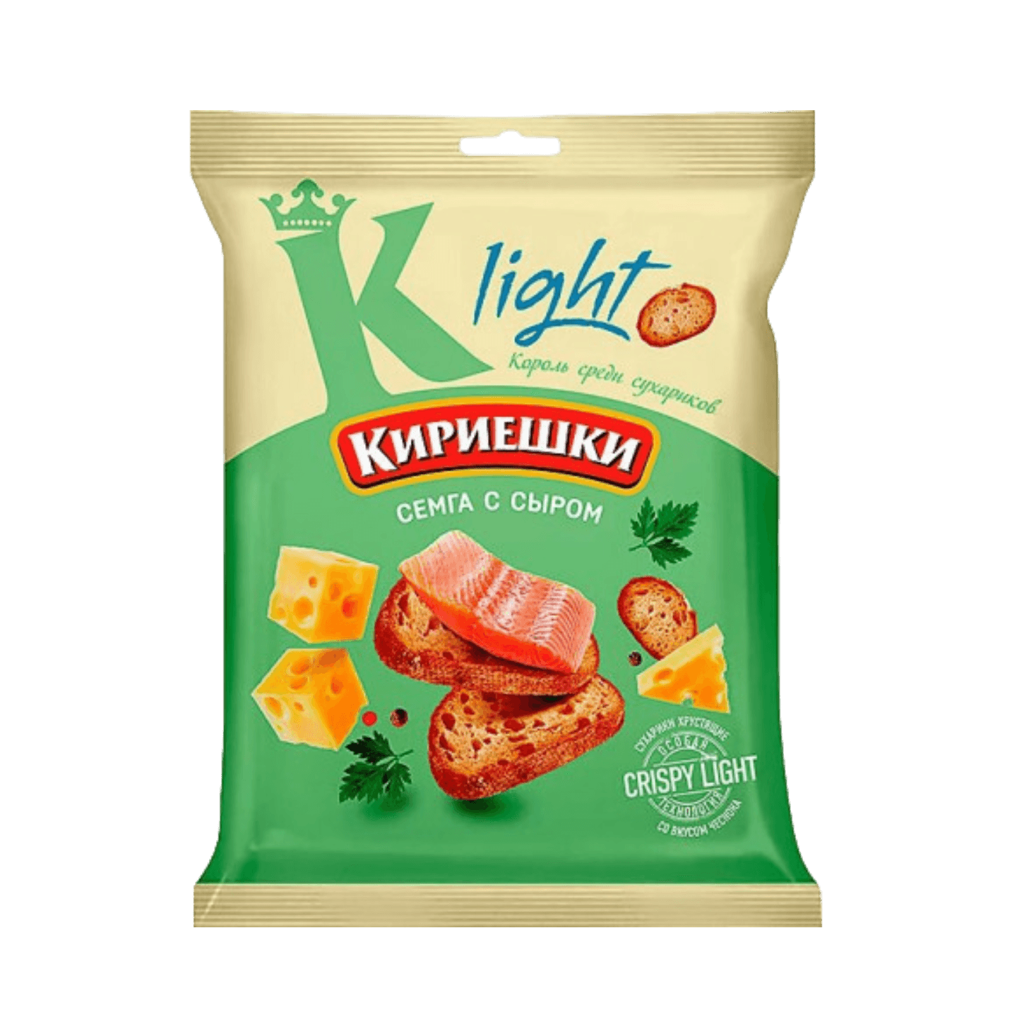 Сухарики «Кириешки Light» семга с сыром - Мир Продуктов №3