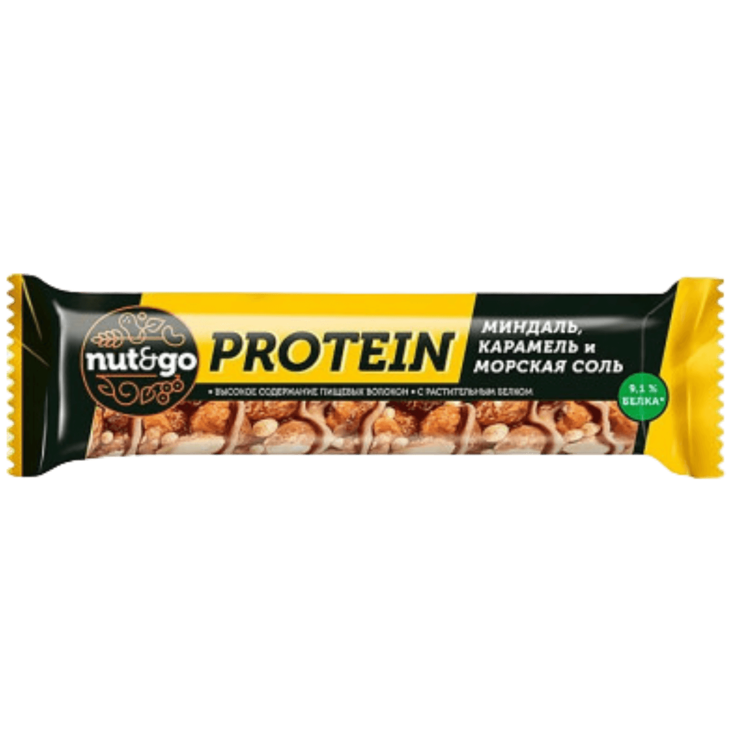 Батончик «NUT&GO» протеин-миндаль