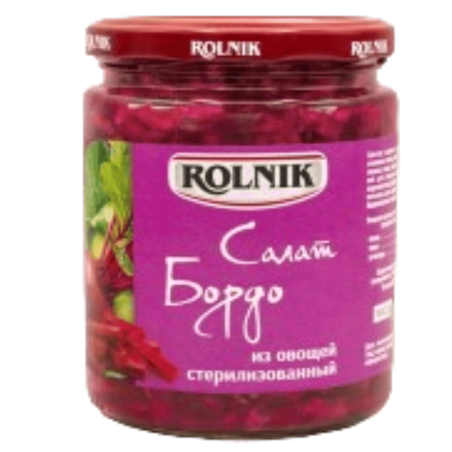 Салат бордо «Rolnik» из овощей