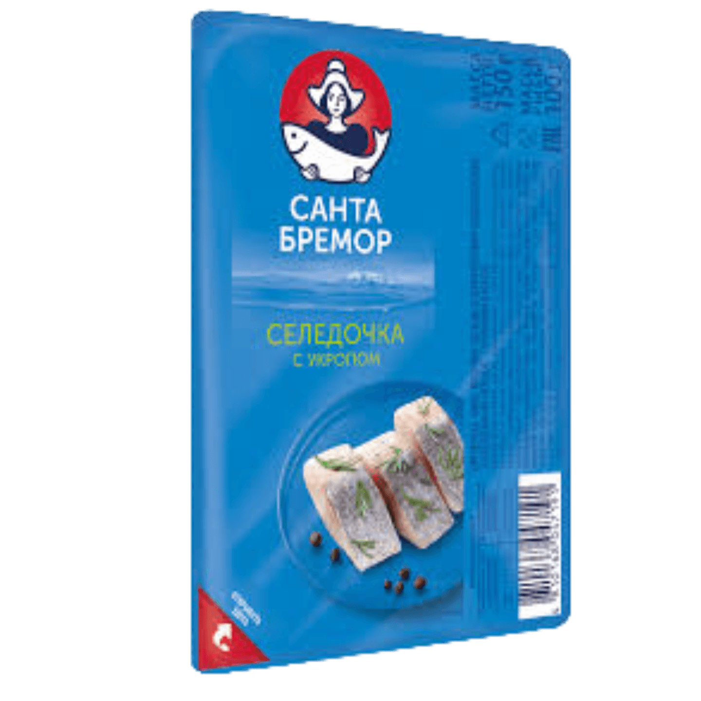 Филе сельди «Селедочка на перекус» с укропом