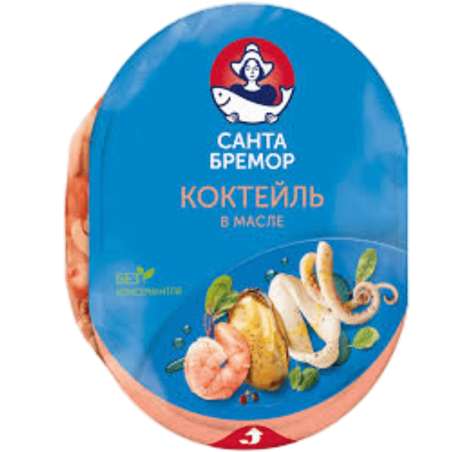 Коктейль из морепродуктов «Санта Бремор» классик в масле