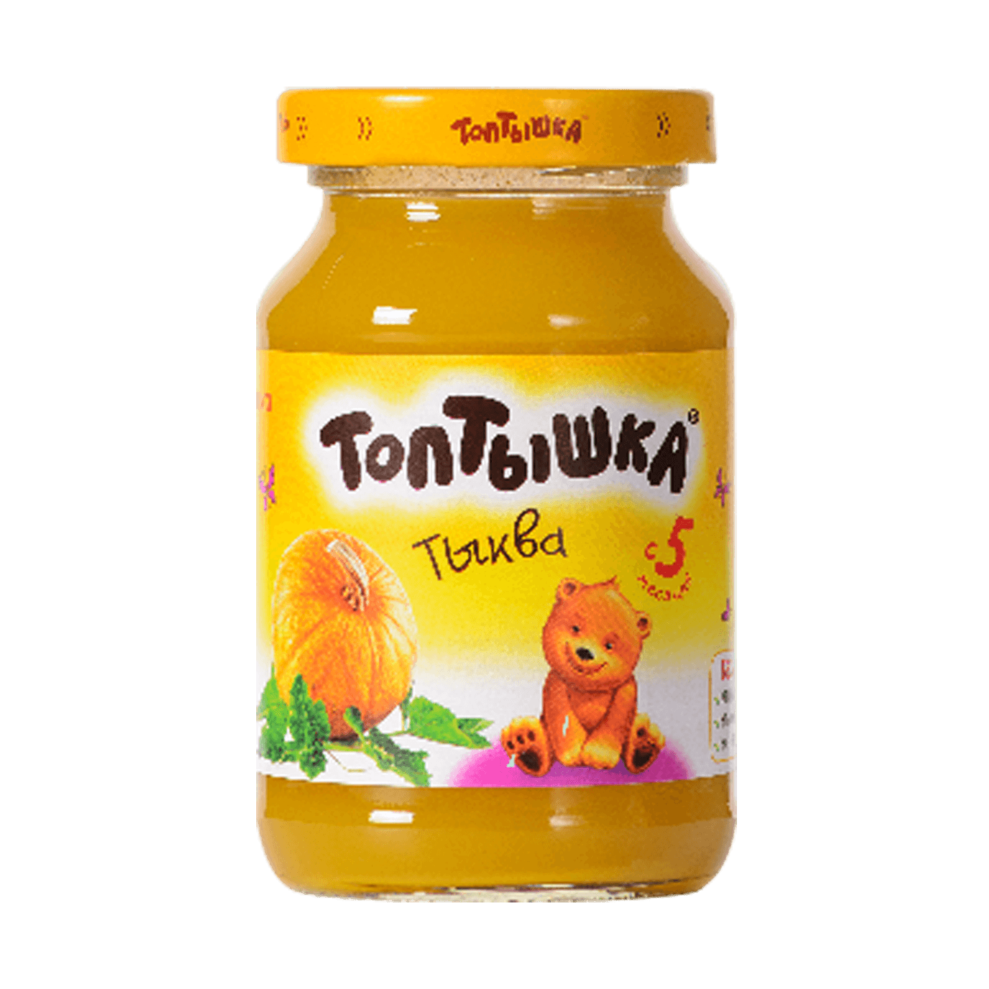 Нектар «Топтышка» тыквенный с 5 месяцев
