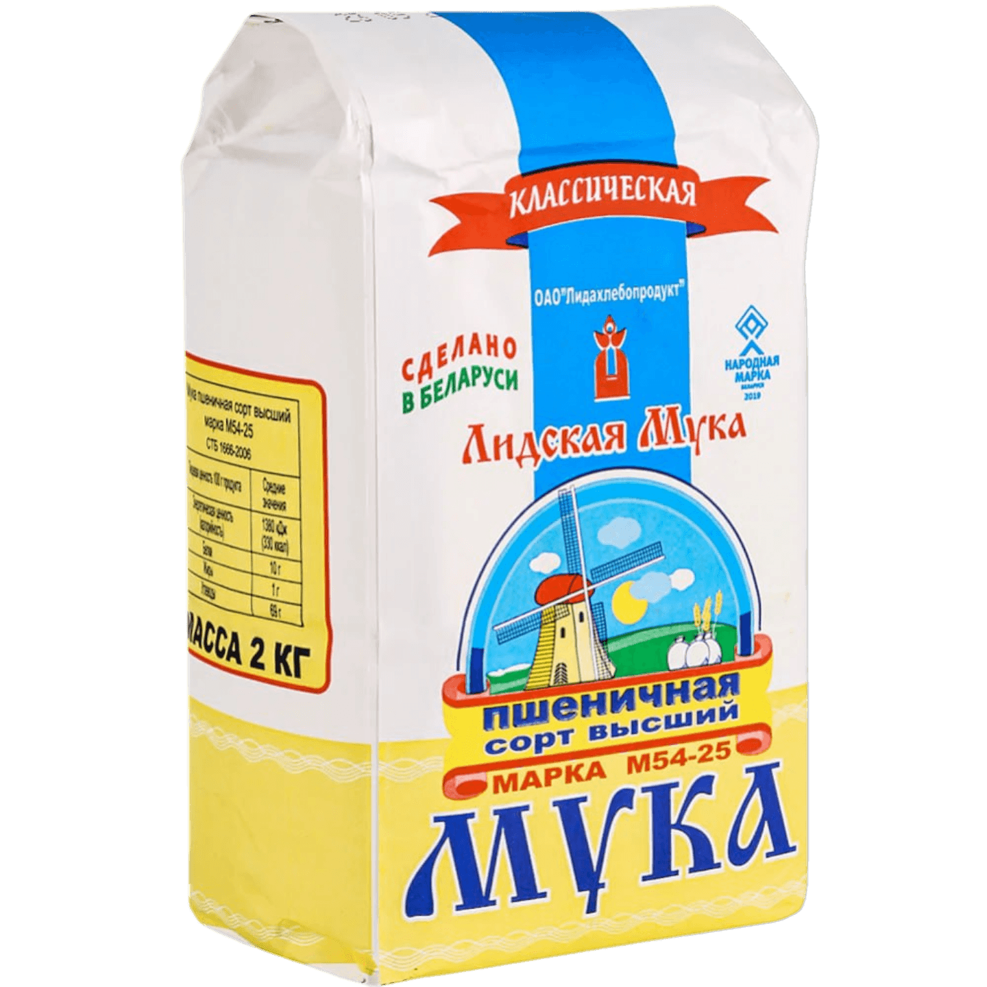 Мука пшеничная «Лидская» в/с - Мир Продуктов №3