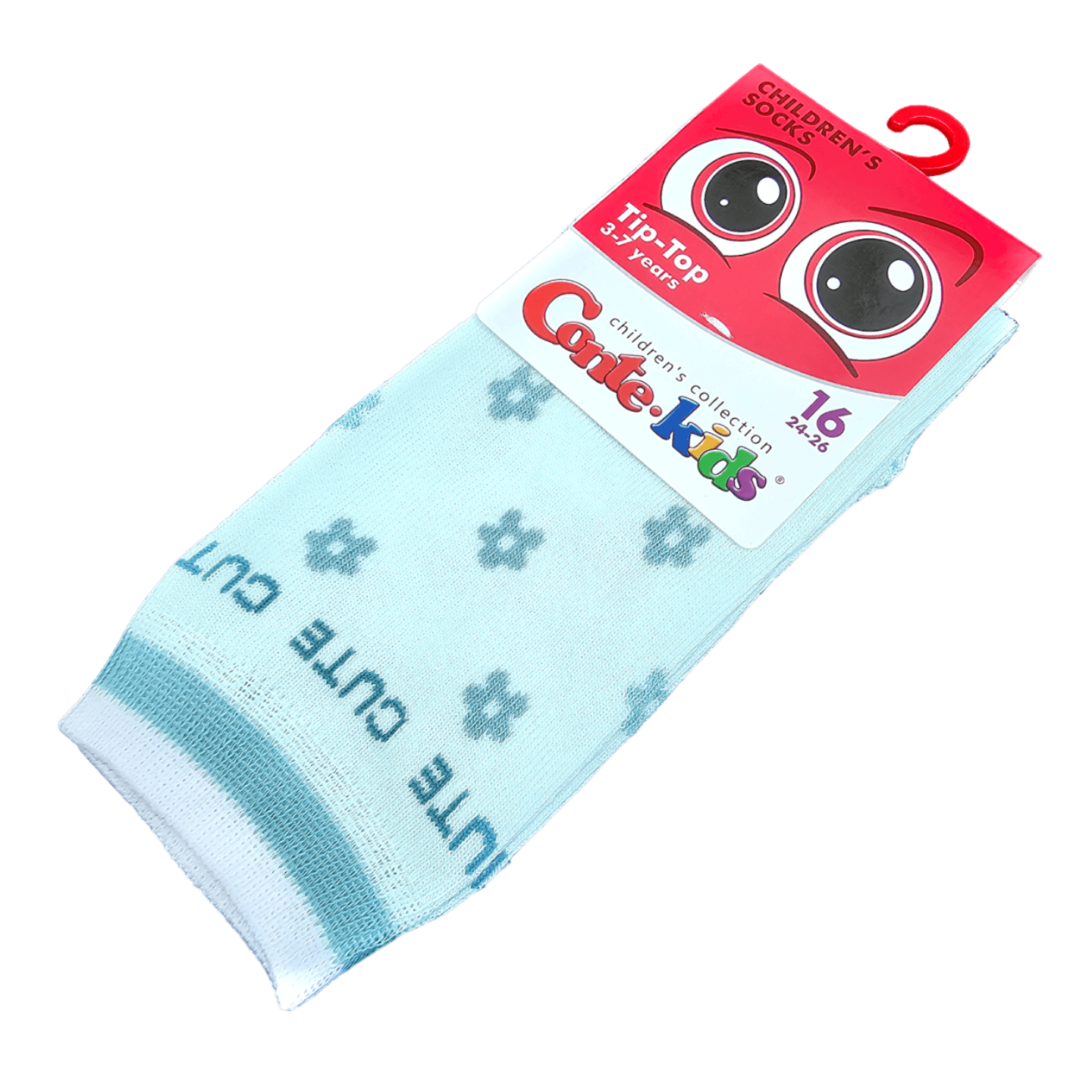 Носки детские «Conte kids» бледно-бирюзовые р.16