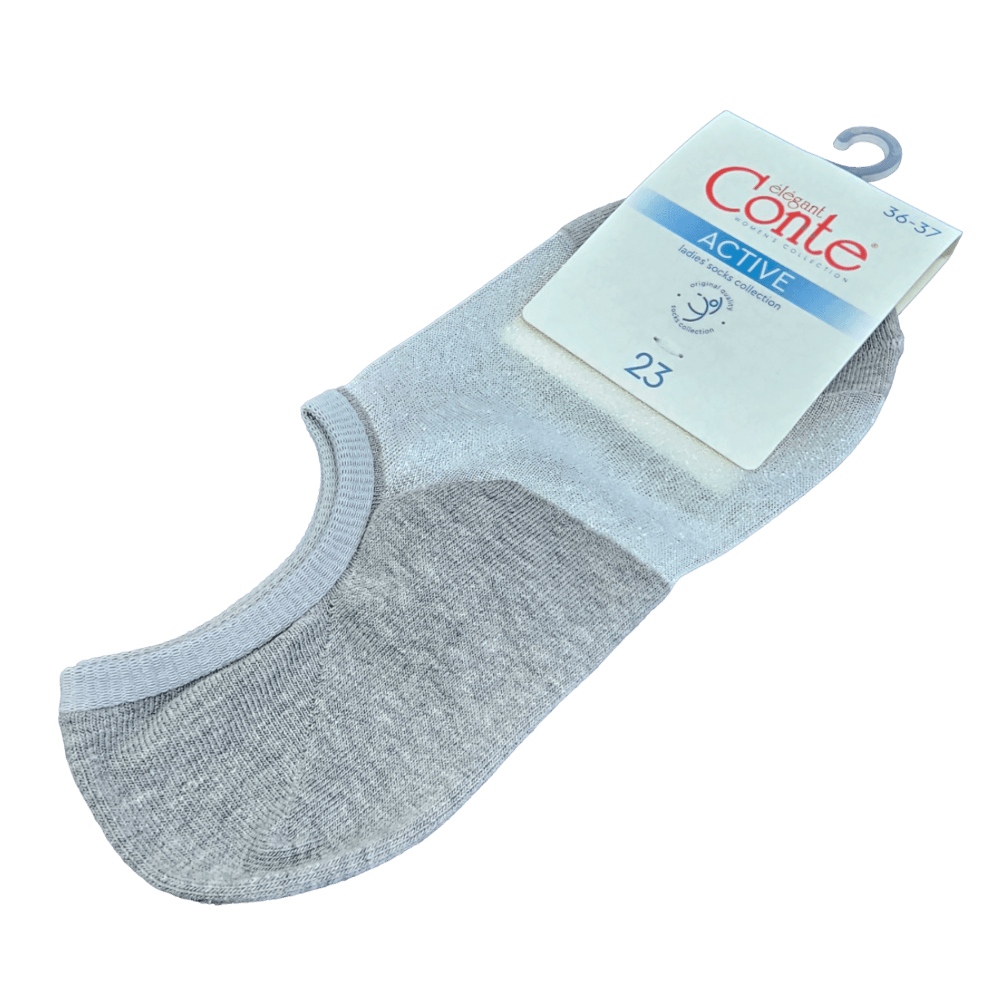 Носки женские «Conte Elegant» серые р.36-37