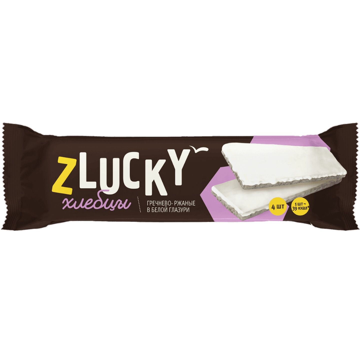 Хлебцы «Zlucky» гречнево-ржаные глазированные