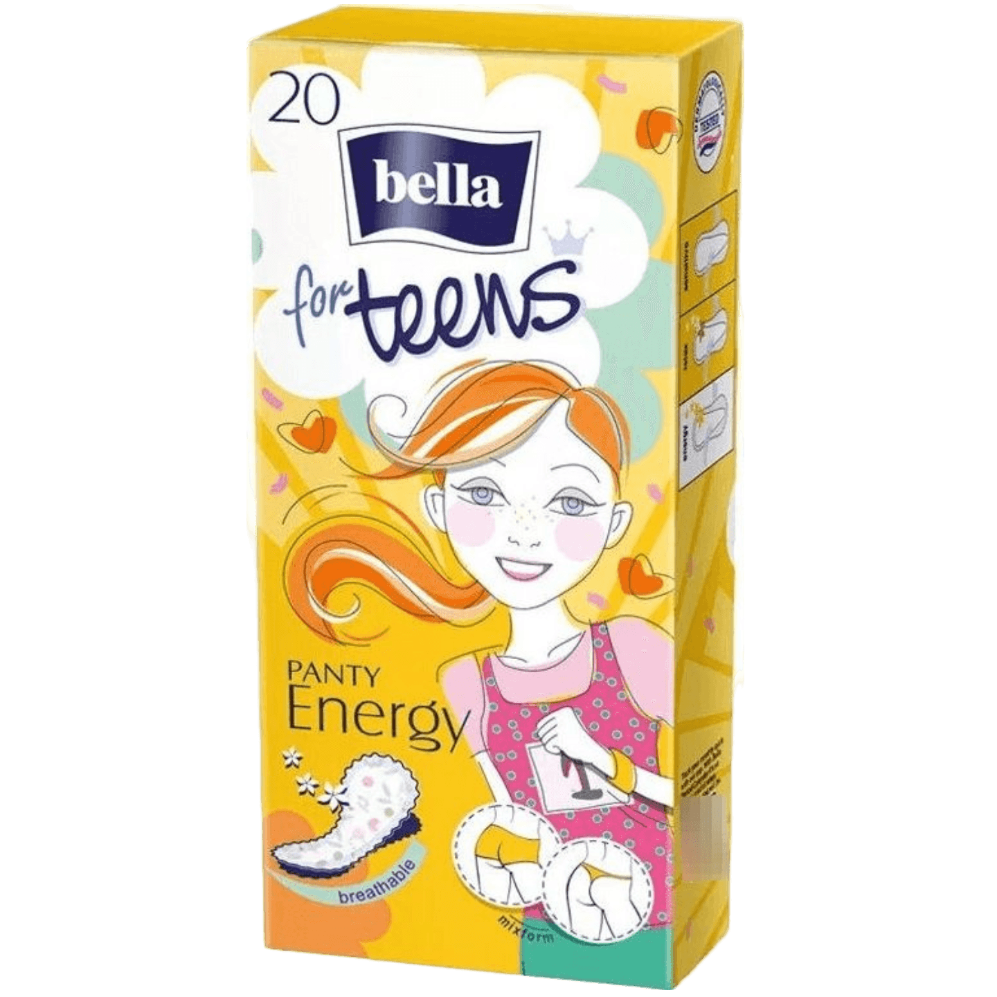 Прокладки гигиенические «Вella for teens» panty energy 20шт