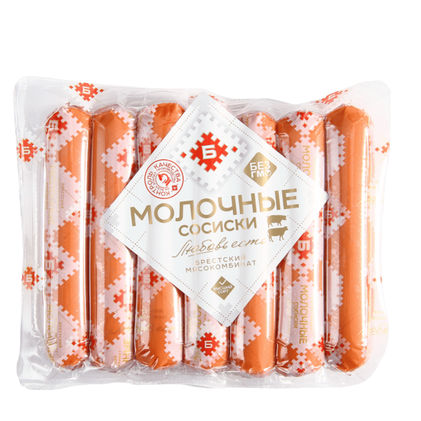 Сосиски «Молочные» в/с - Мир Продуктов №3