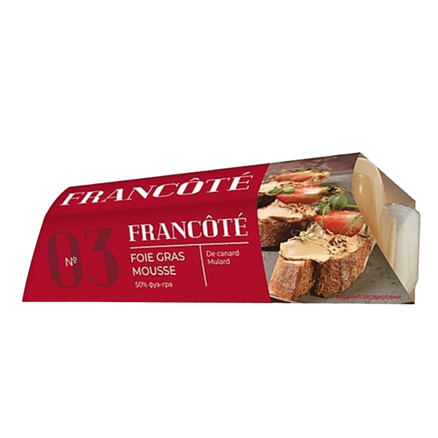 Паштет «Francote» фуа-гра утиная №3