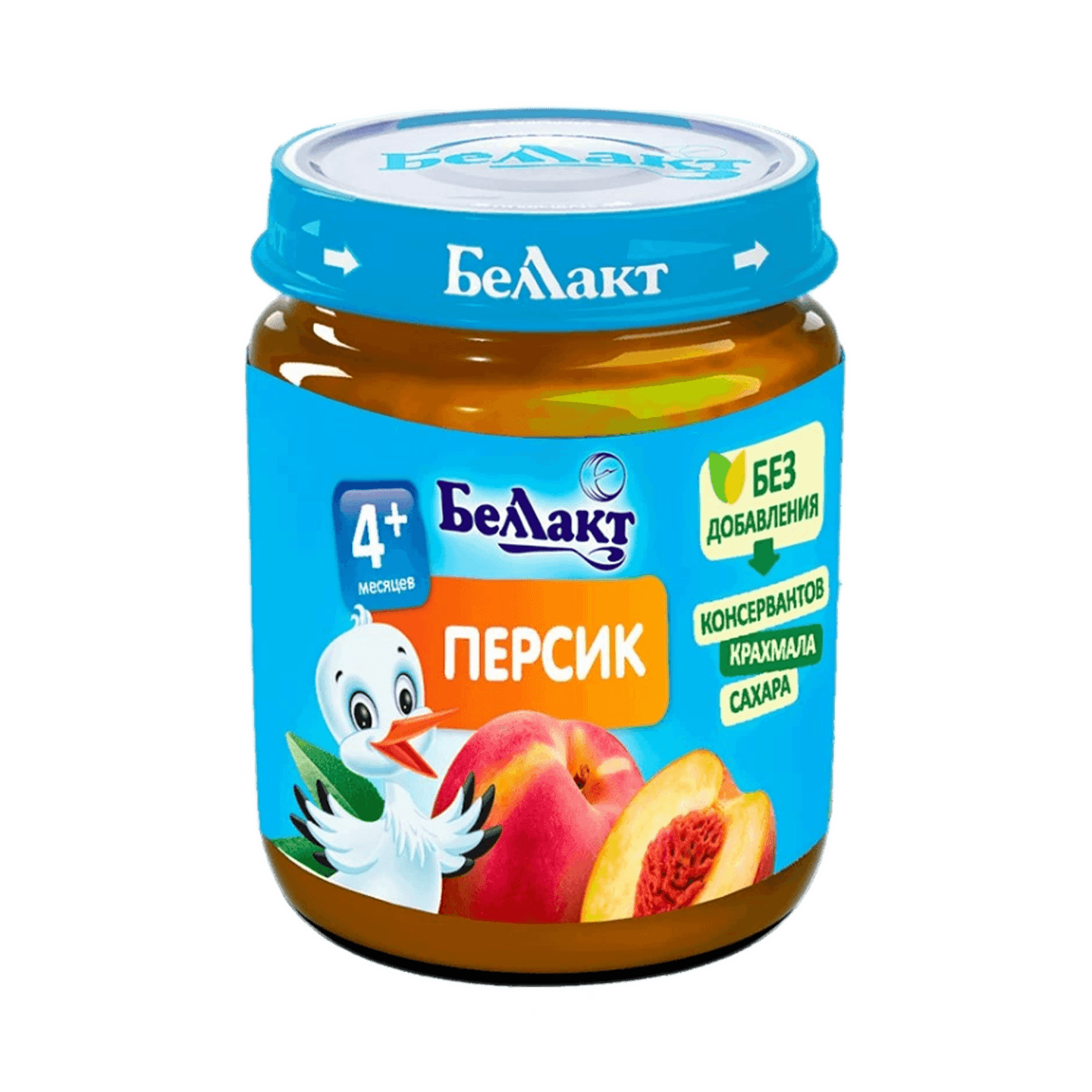 Пюре «Беллакт» из персиков с 4 месяцев