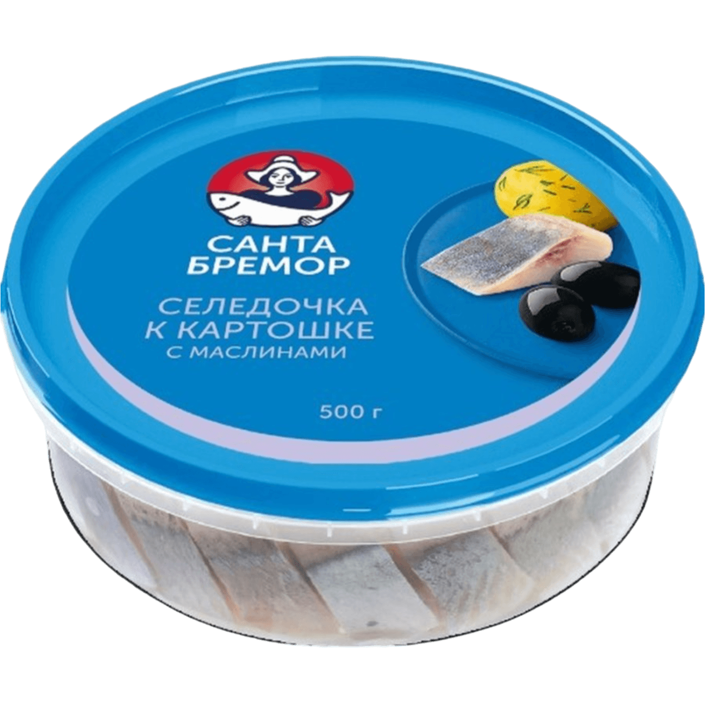 Селедочка «Санта Бремор» к картошечке с маслинами