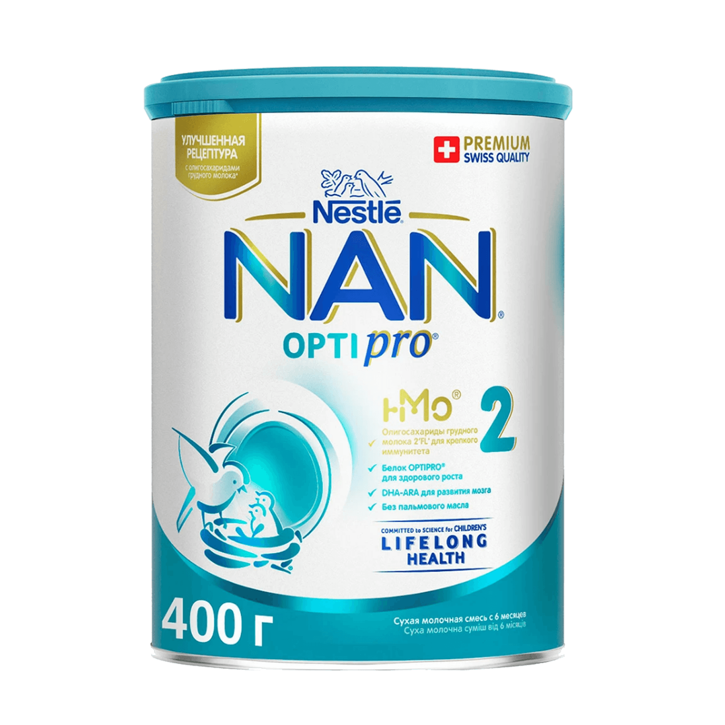Смесь сухая молочная «NAN» 2 Optipro с 6 месяцев