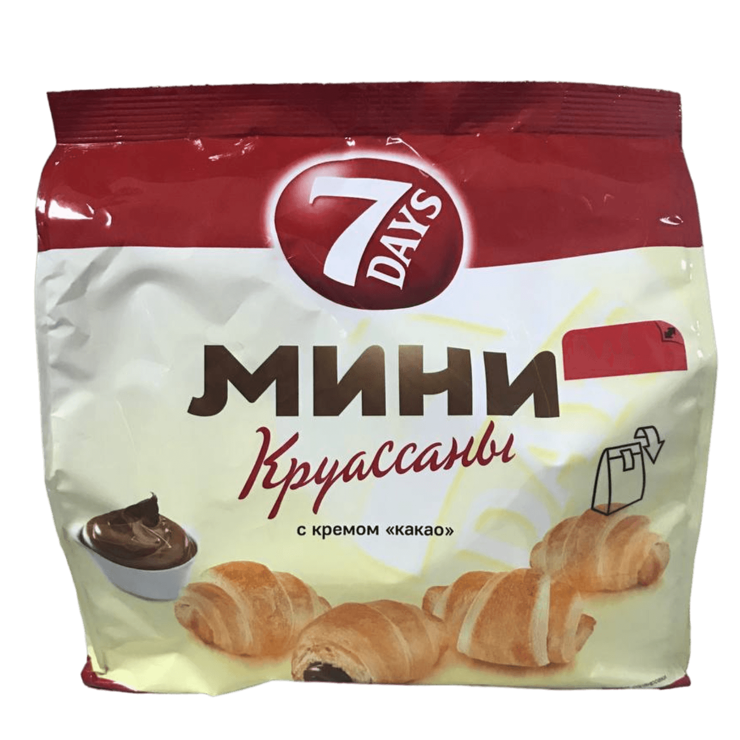 Мини-круассаны «7 Days» с кремом какао