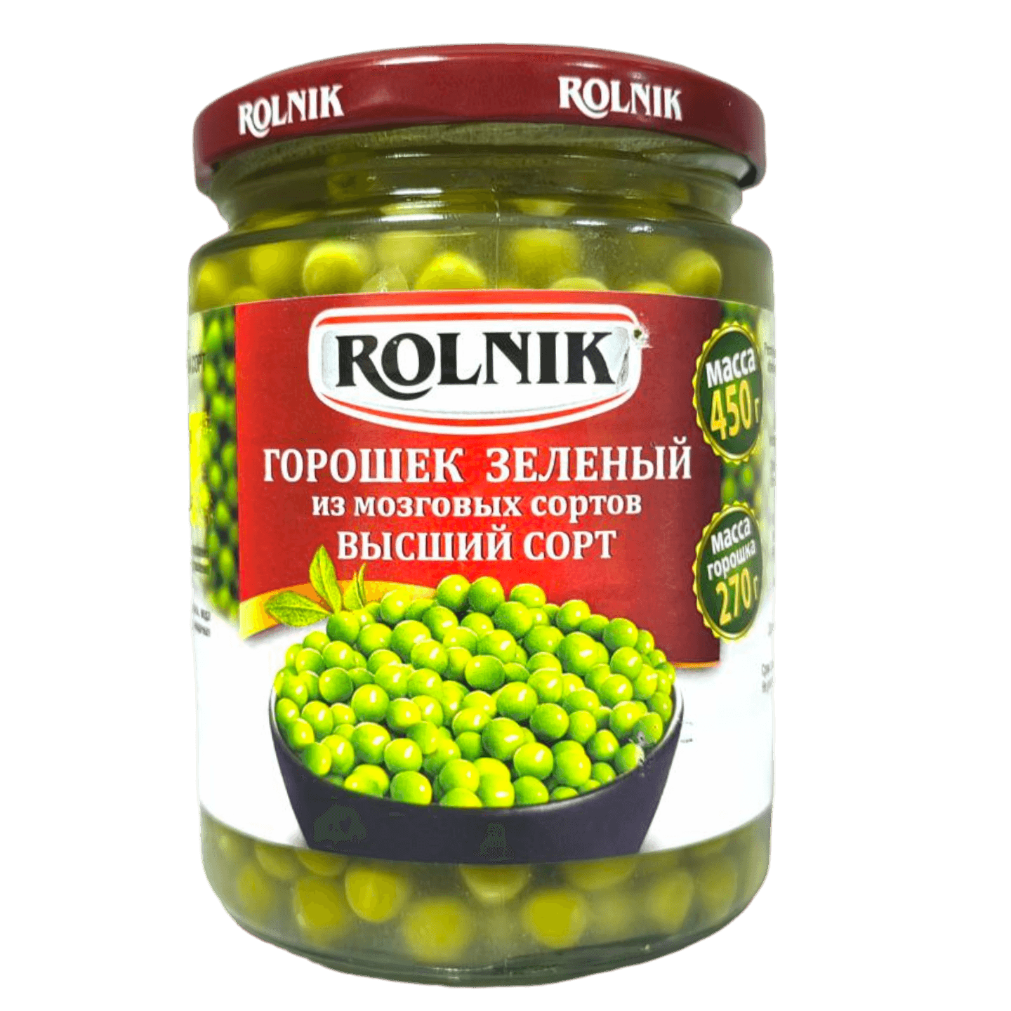 Горошек зеленый «Rolnik» из мозговых сортов - Мир Продуктов №3