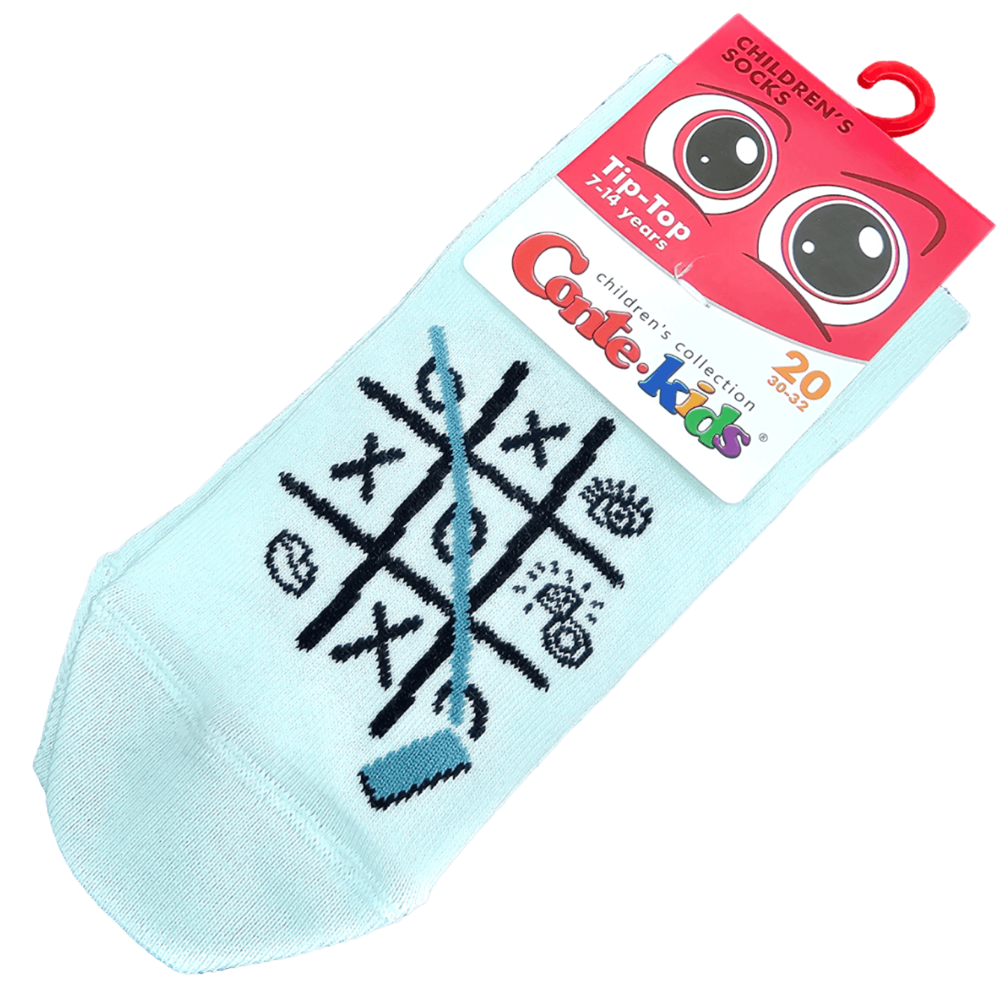 Носки детские «Conte kids» бирюзовые р.20