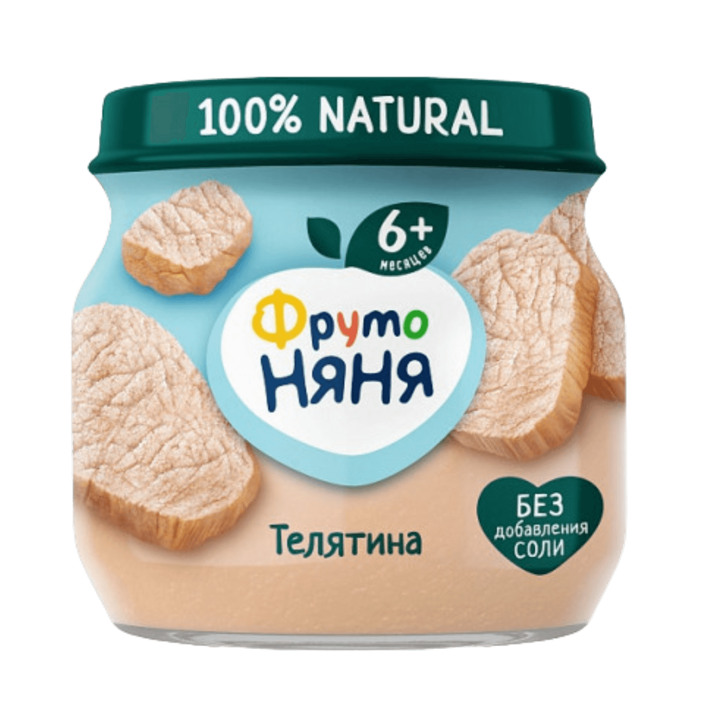 Пюре «ФрутоНяня» телятина с 6 месяцев