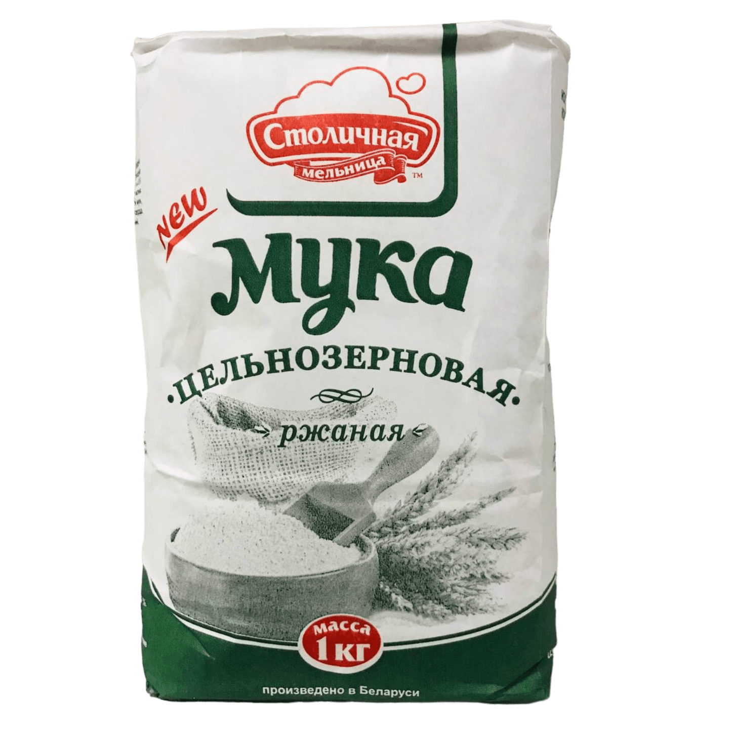 Мука ржаная «Столичная мельница» цельнозерновая