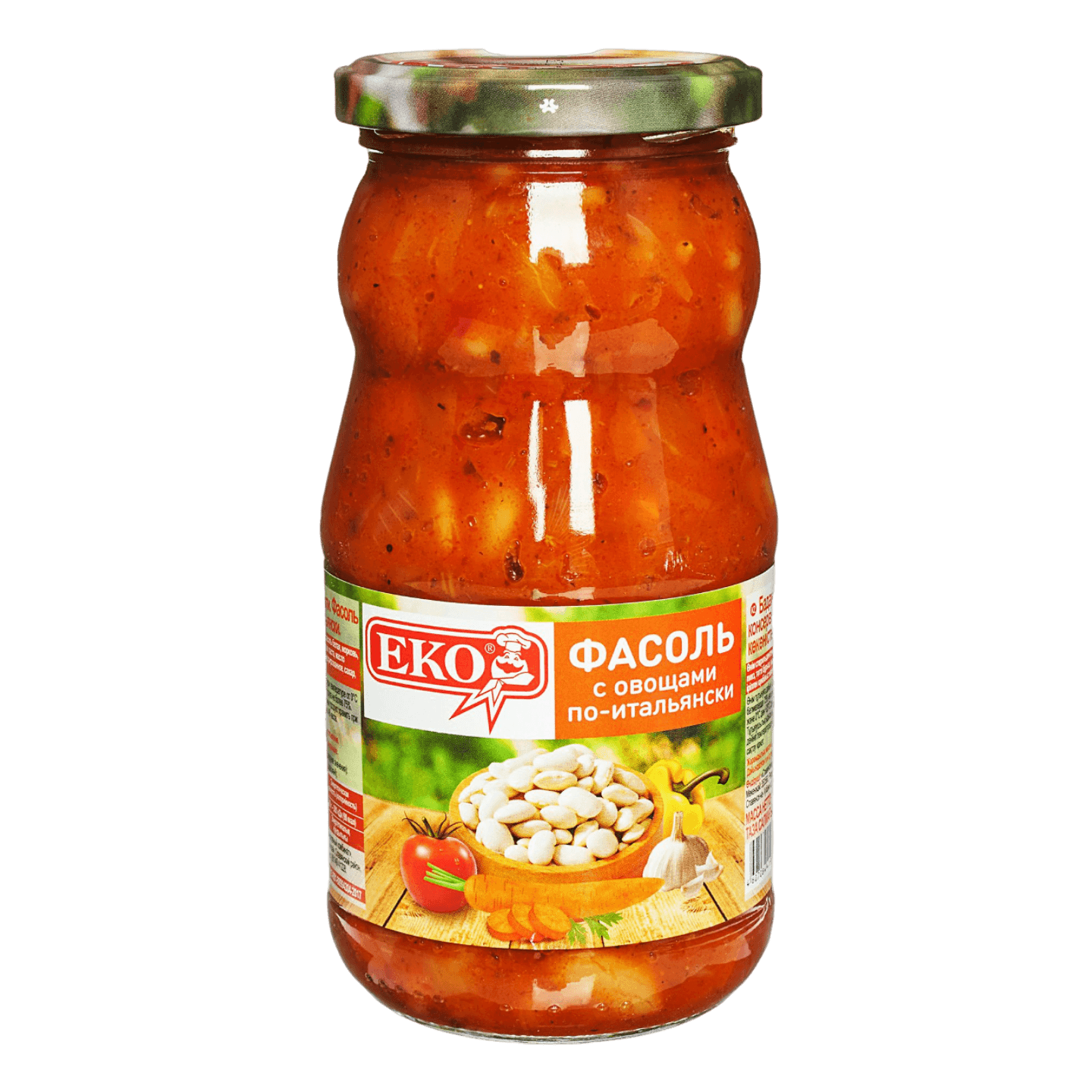 Фасоль с овощами «ЕКО» по-итальянски