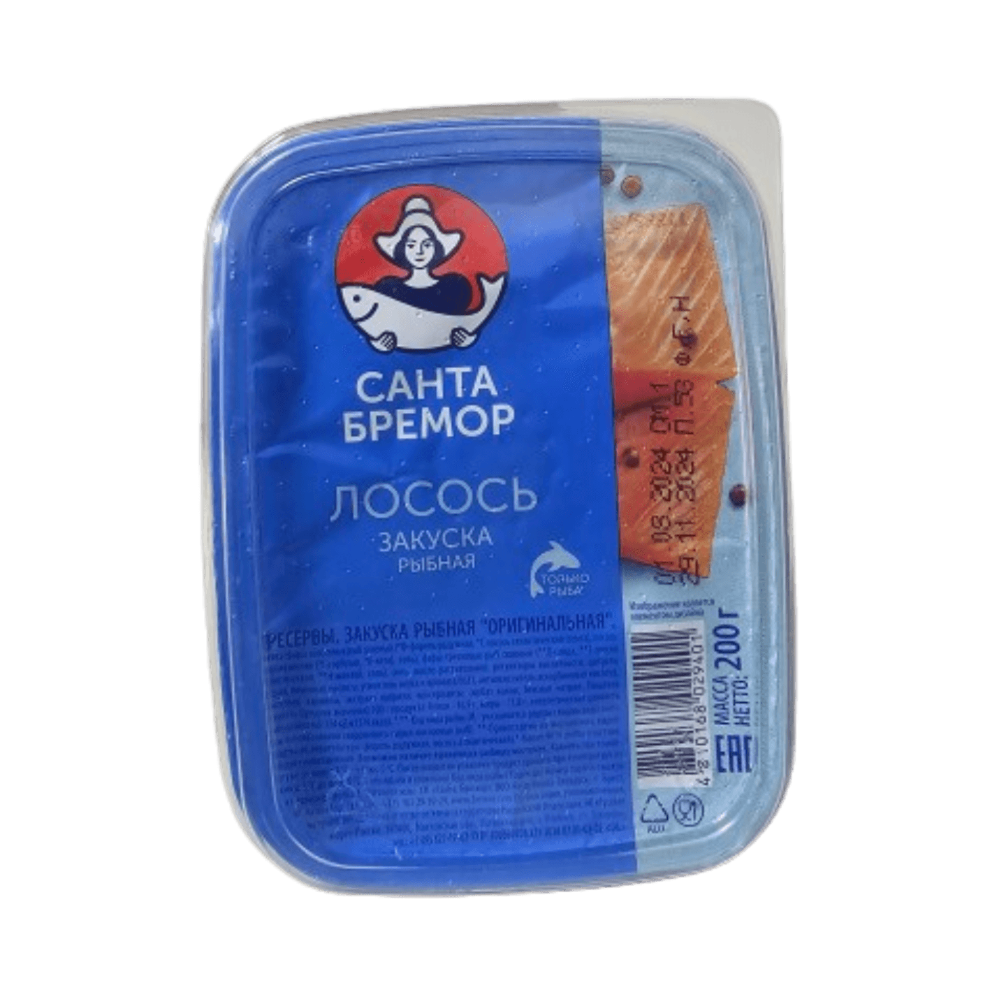 Закуска рыбная «Оригинальная» из лосося и сайды 