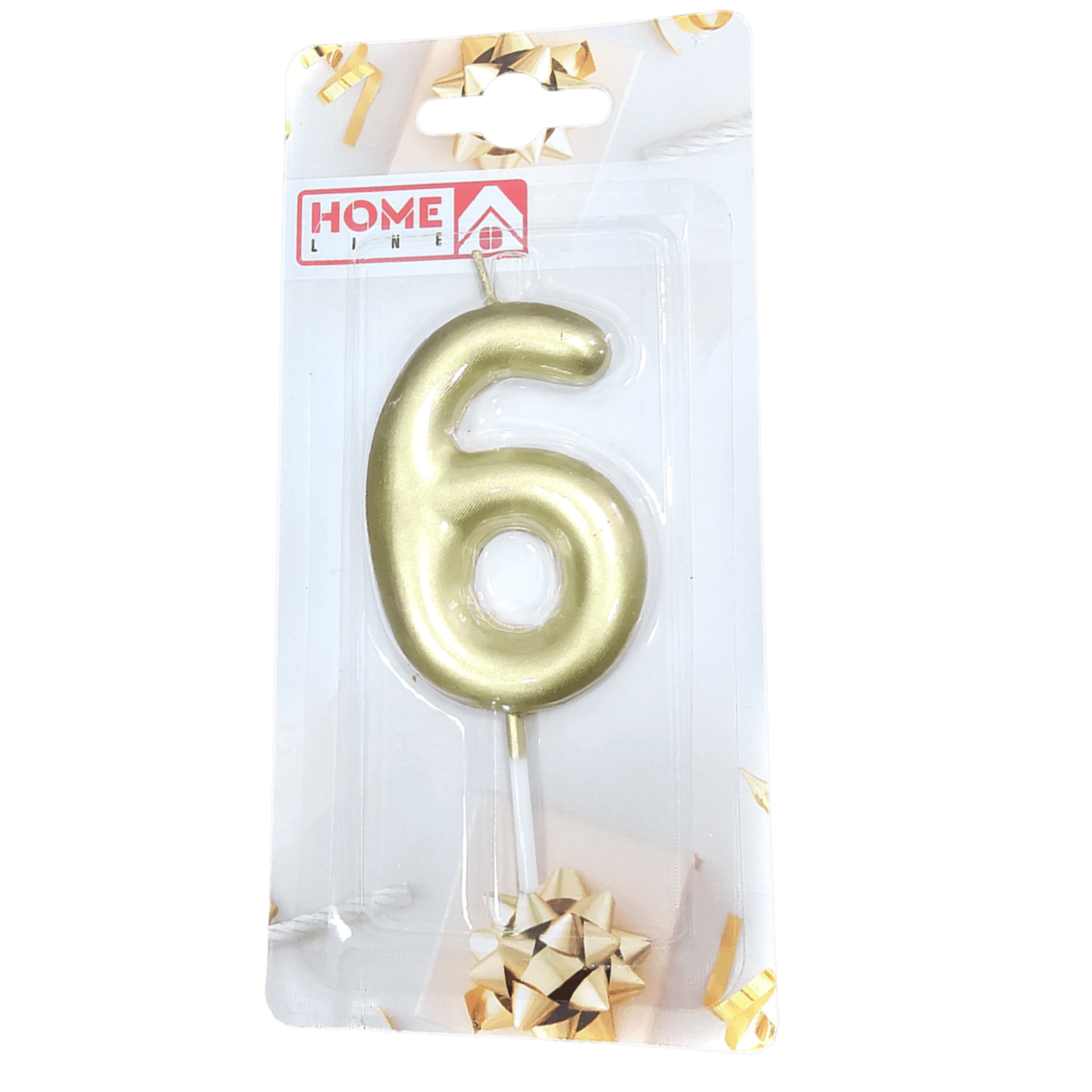 Свеча для торта «Home Line» цифра 6