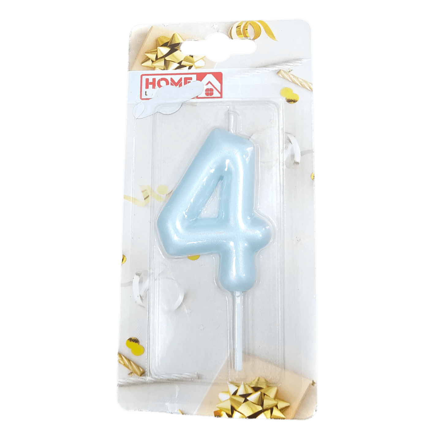 Свеча для торта «Home Line» цифра 4