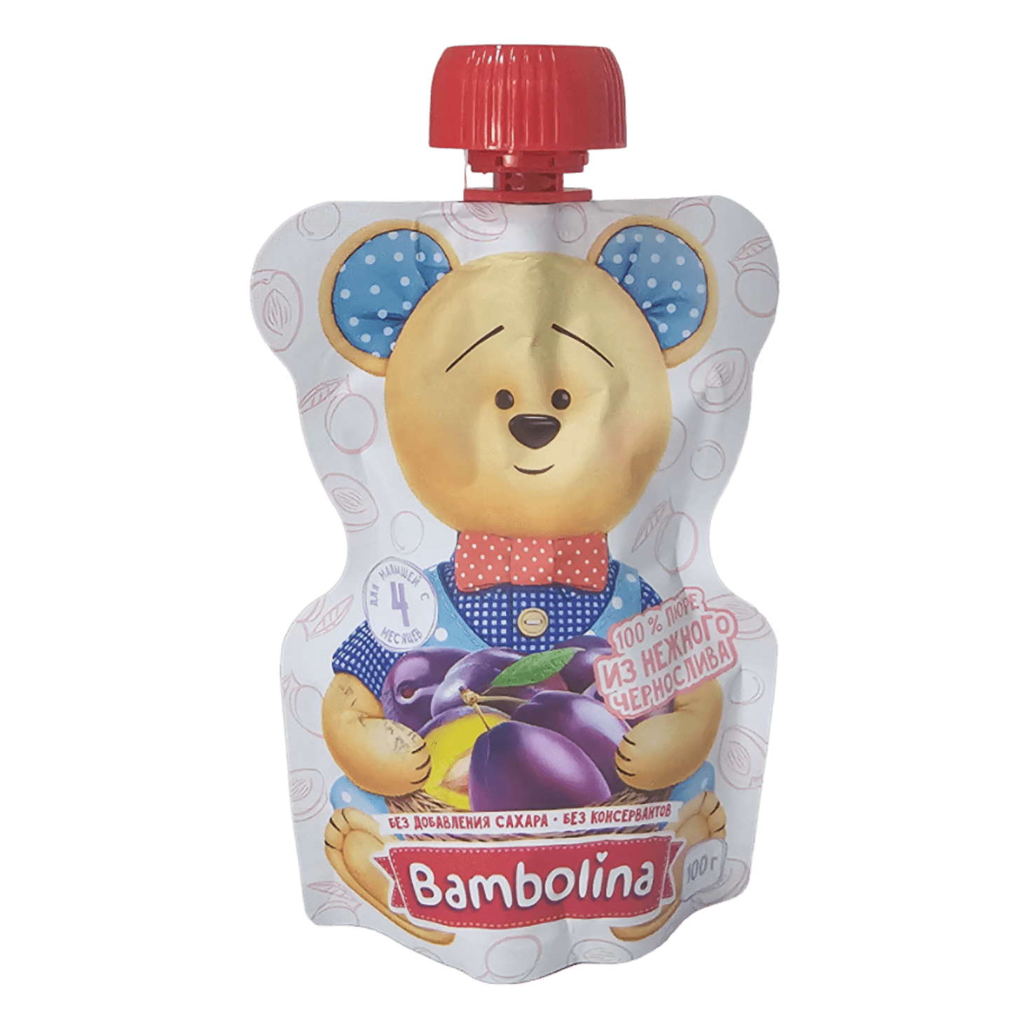 Пюре «Bambolina» чернослив