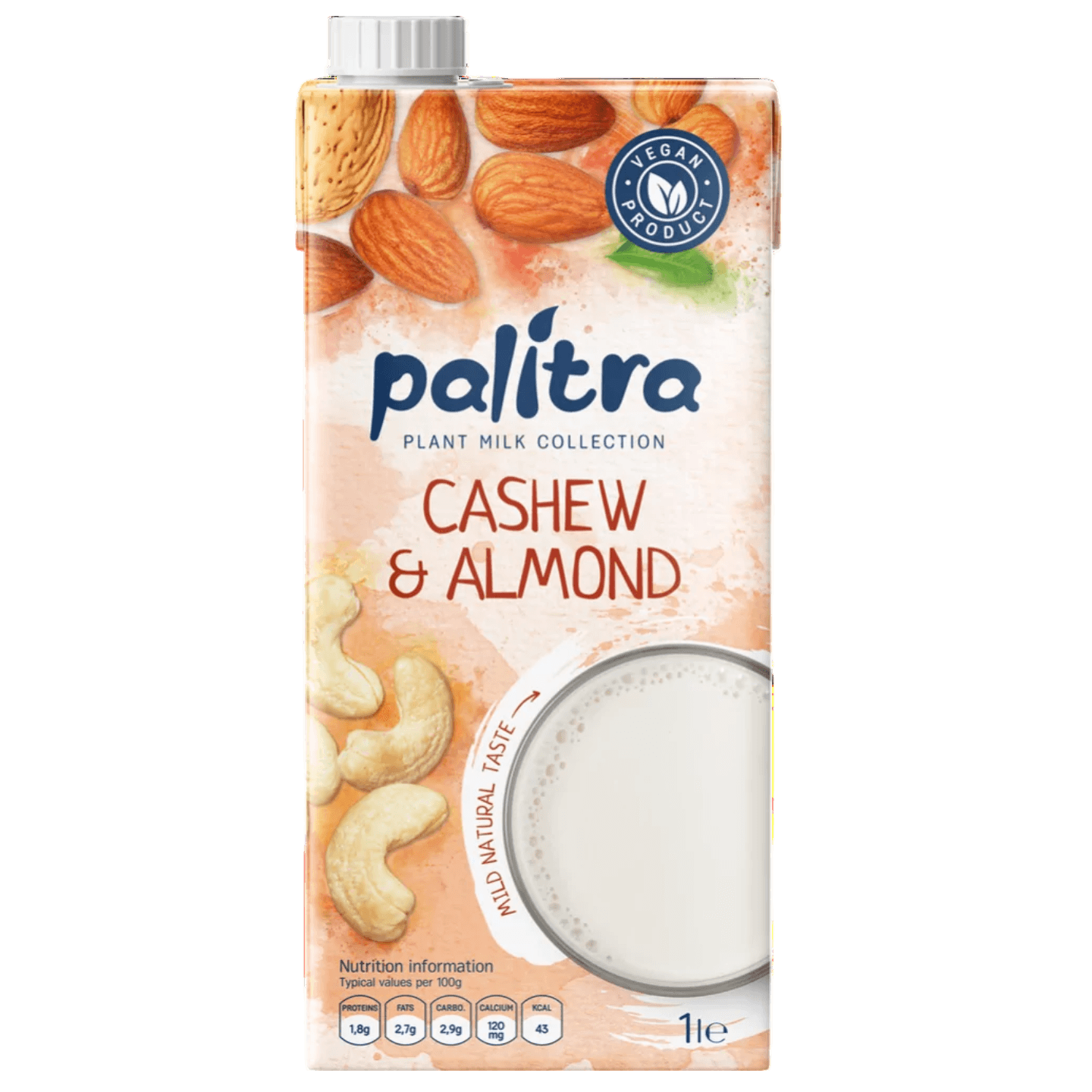 Напиток ореховый «Palitra» кешью-миндаль - Мир Продуктов №3