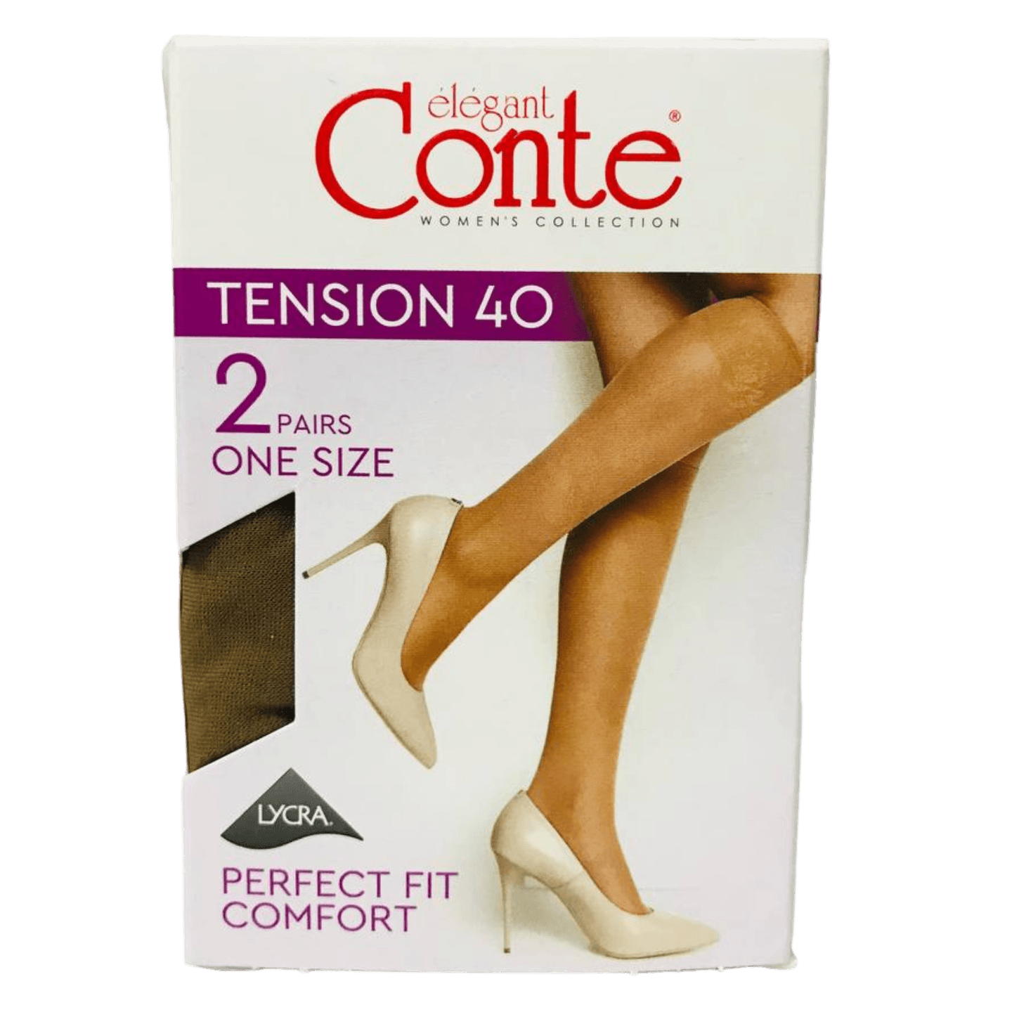 Гольфы «Conte Elegant» бежевые 2шт