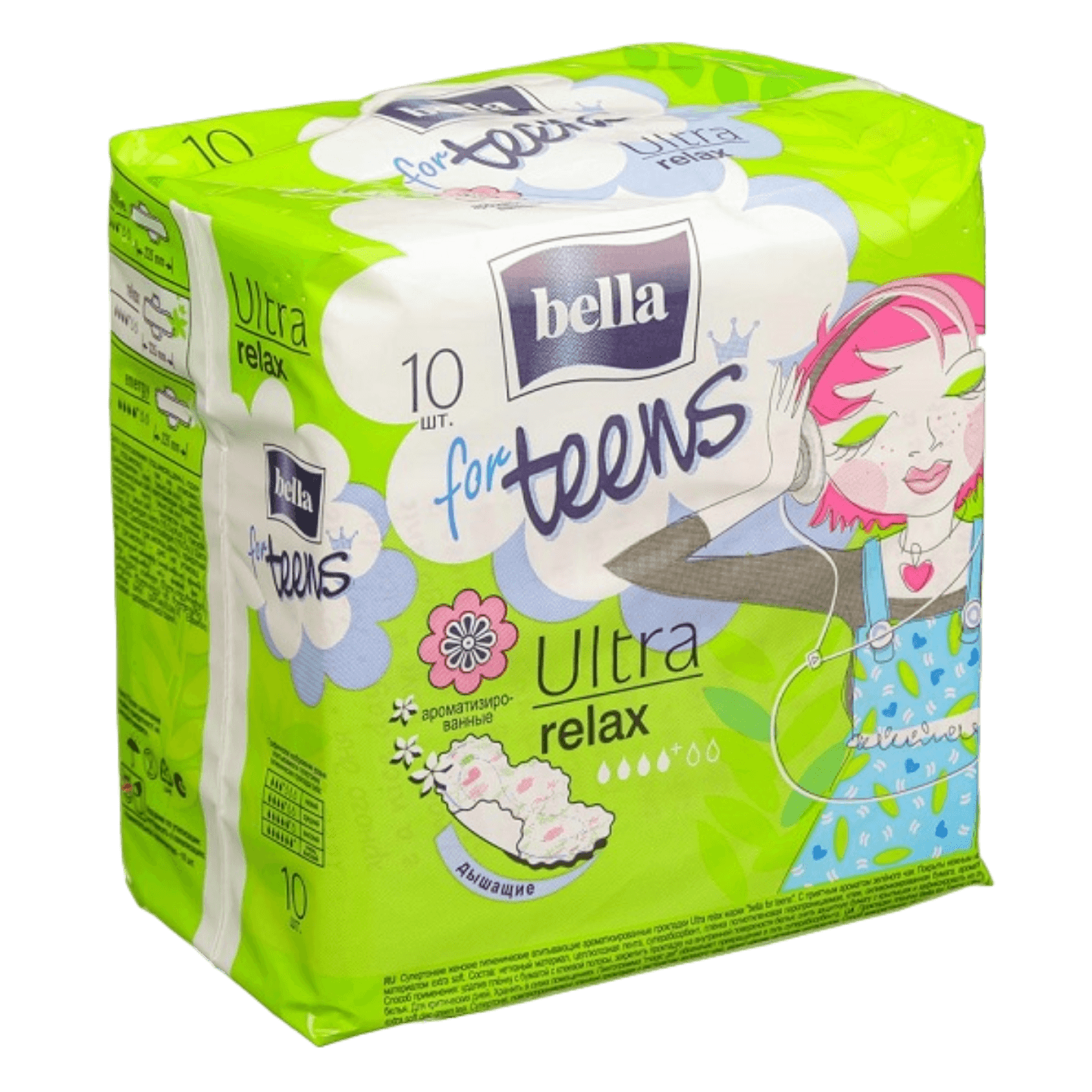 Прокладки гигиенические «bellа for teens» Ultra relax 10шт