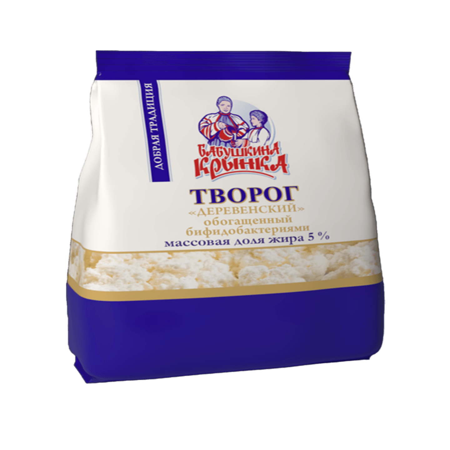 Творог «Бабушкина крынка» 5% деревенский