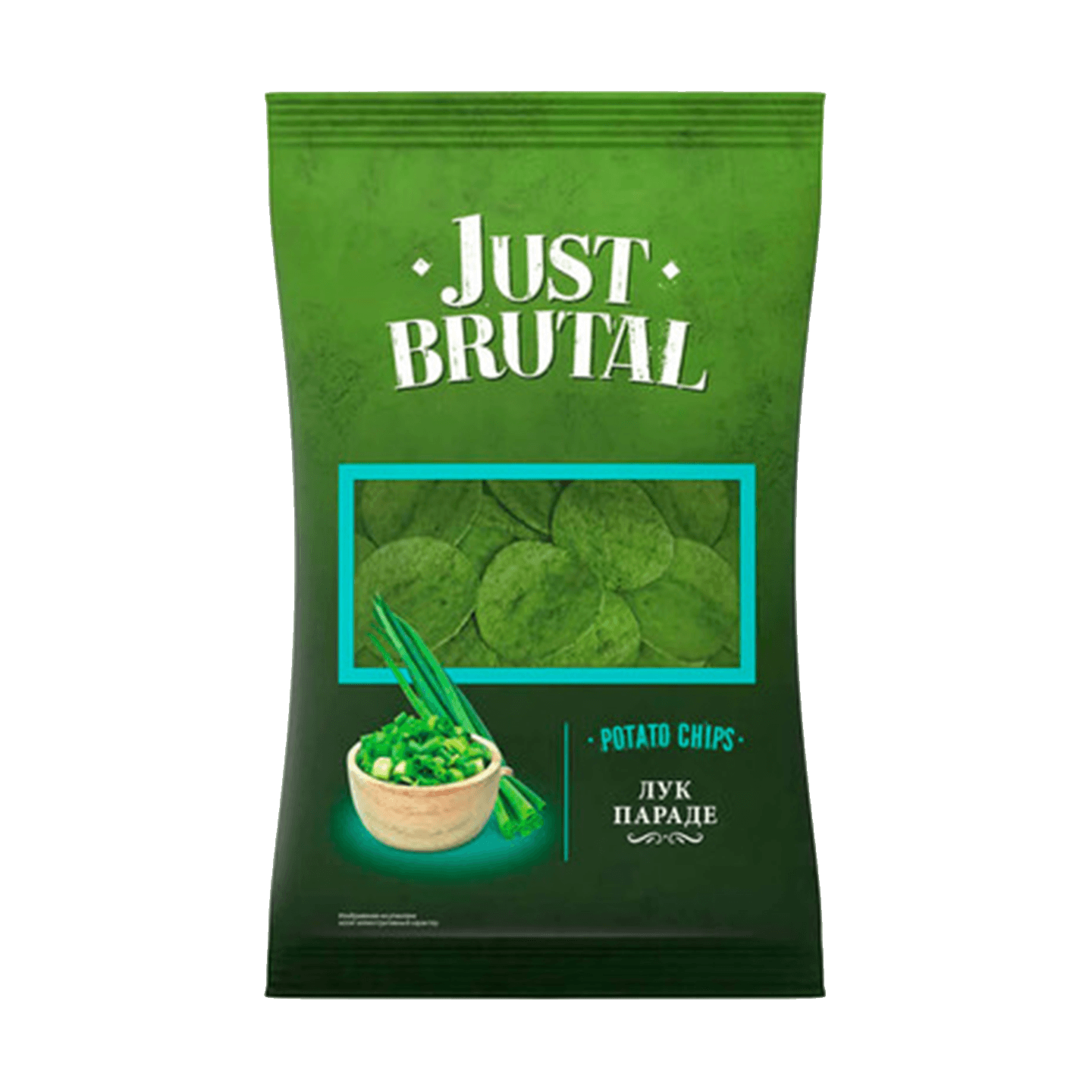 Чипсы «Just Brutal» со вкусом вкус лука Параде