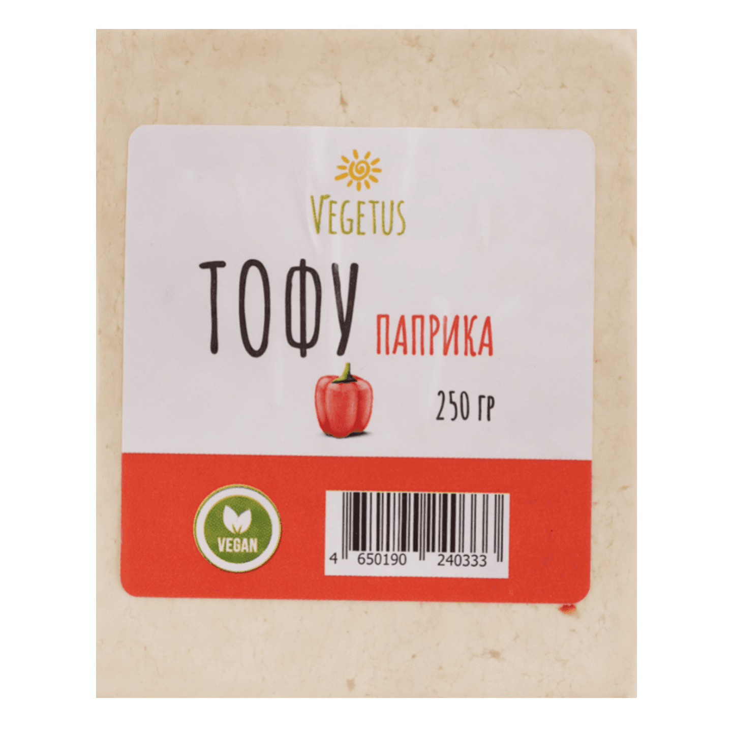 Тофу «Vegetus» паприка
