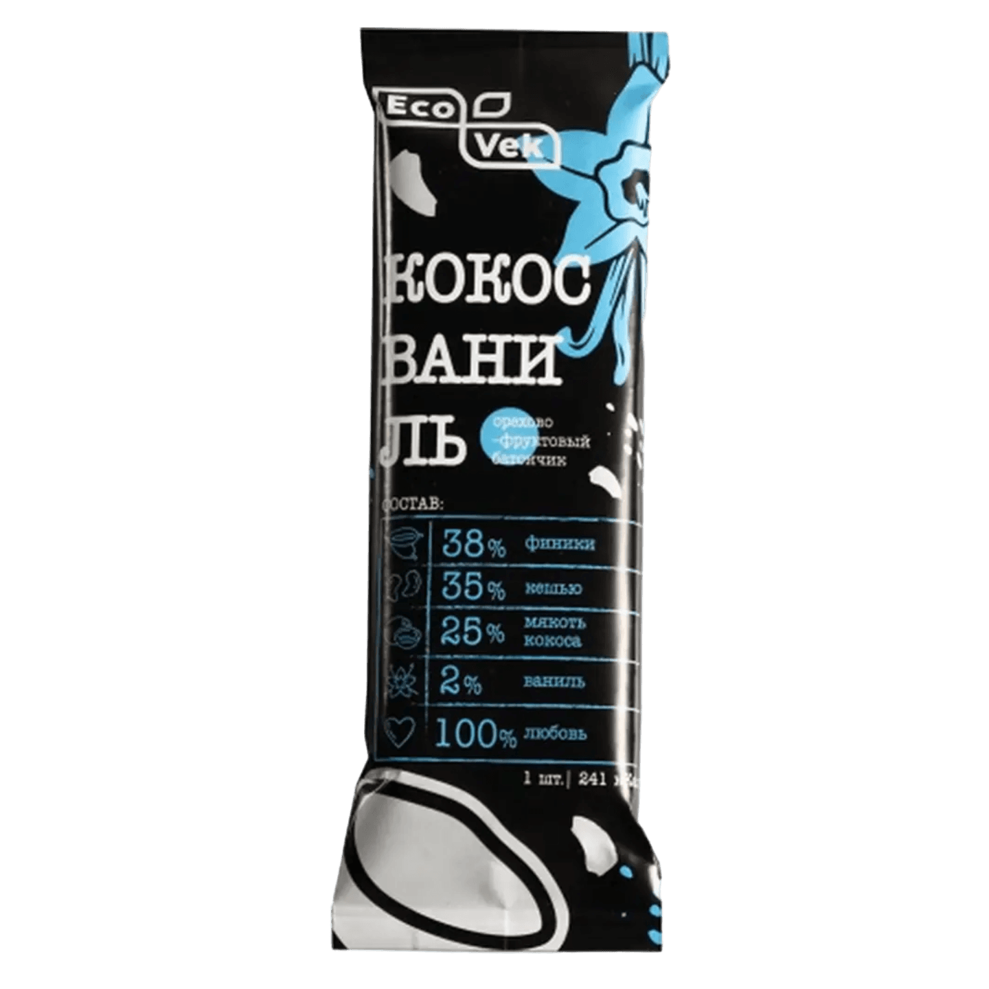 Ба­тон­чик «Ecovek» кокос-ваниль