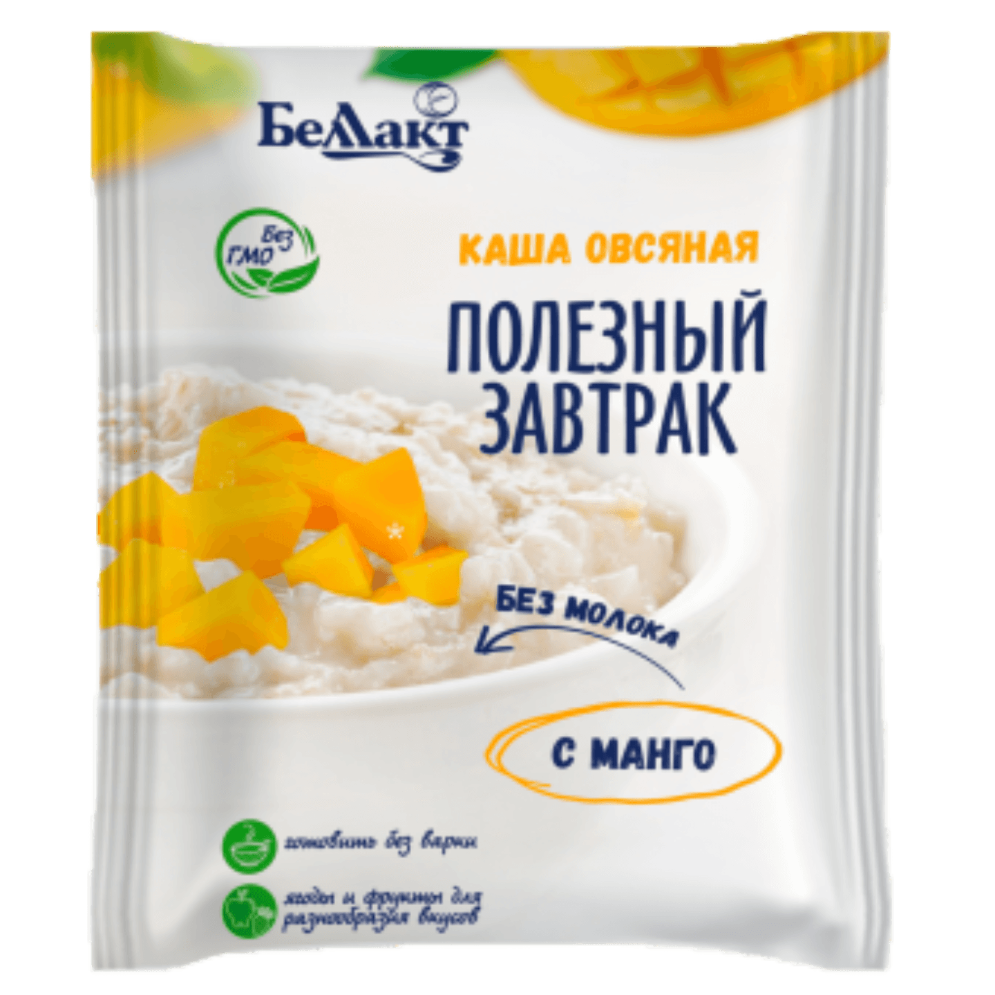 Каша овсяная «Беллакт» манго - Мир Продуктов №3