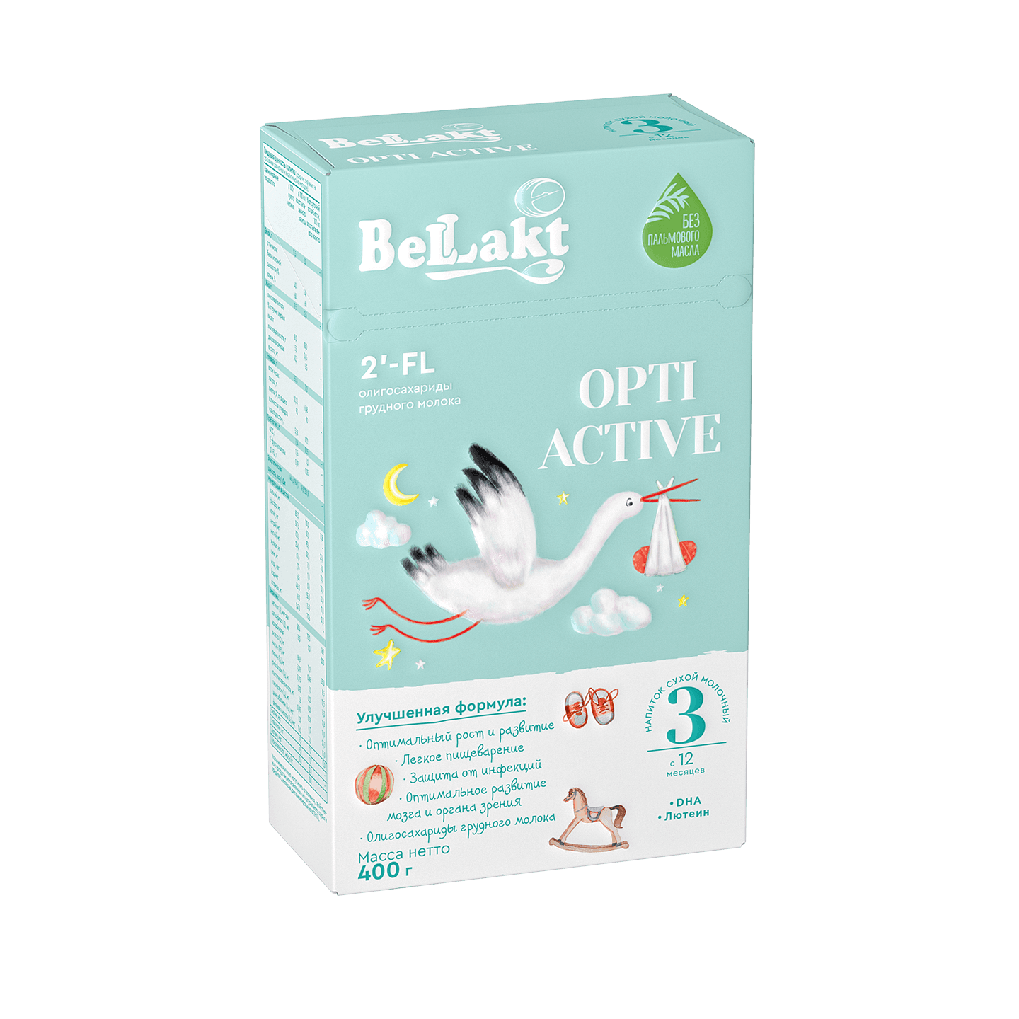 Напиток сухой молочный «Bellakt» Opti Active 3 с 12 месяцев