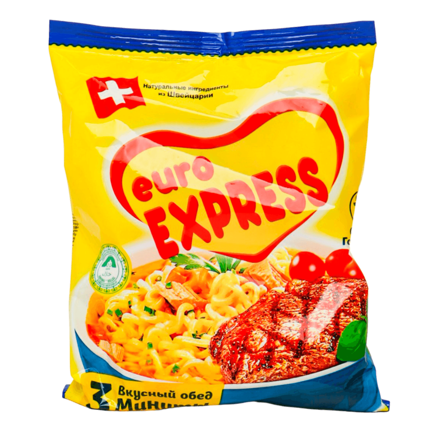 Лапша быстрого приготовления «Euro Express» говядина