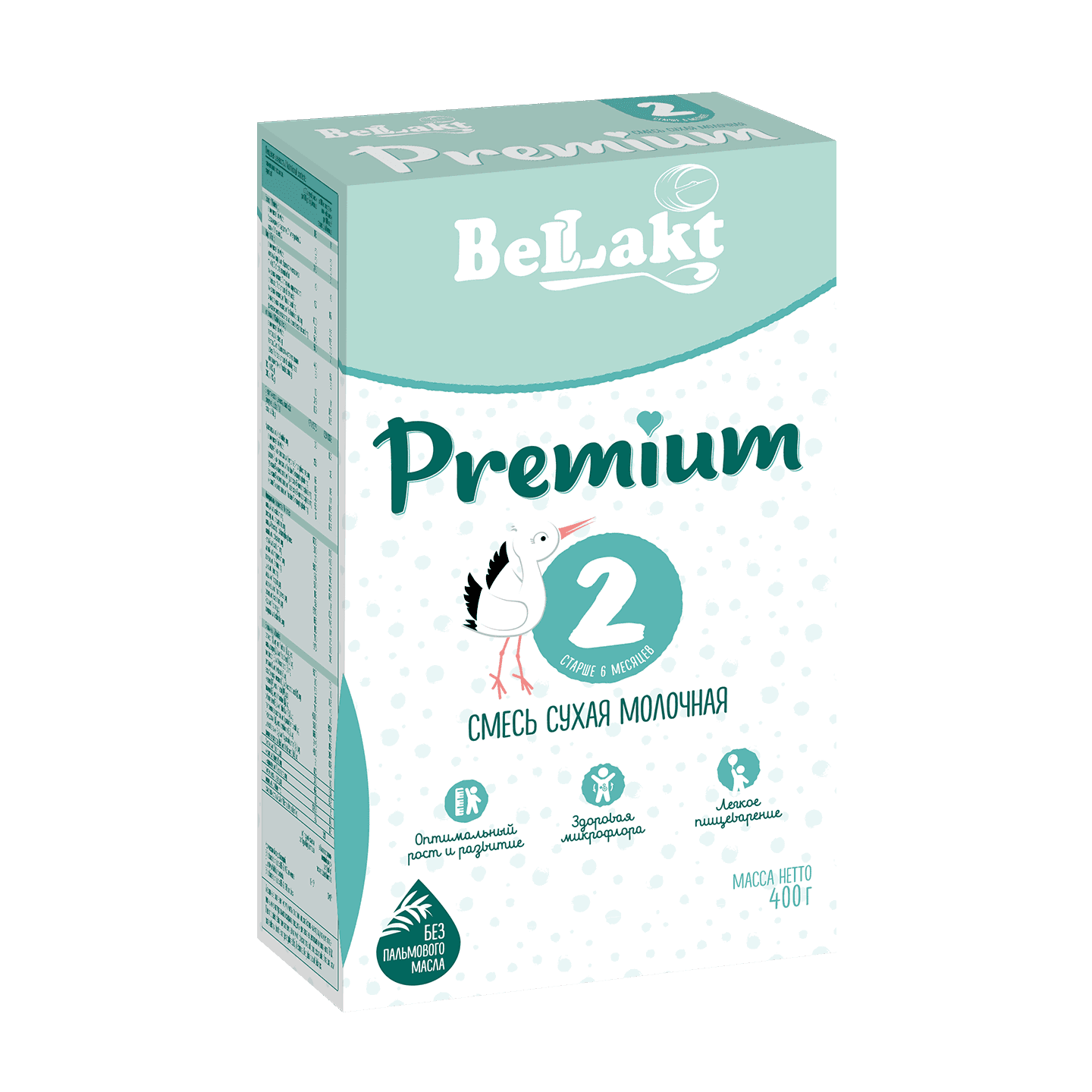 Смесь сухая молочная «Bellakt» Premium 2 с 6 месяцев