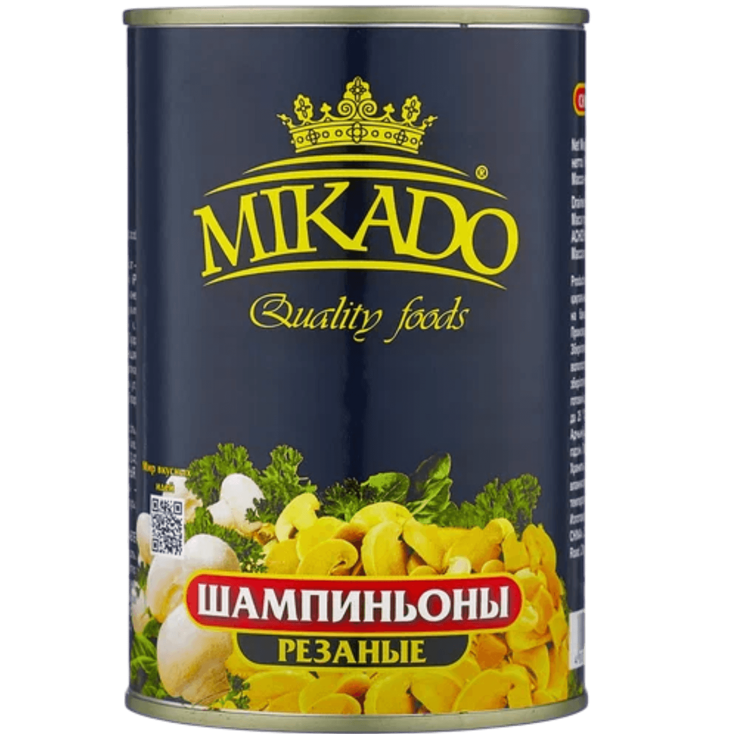 Шампиньоны «MIKADO» резаные