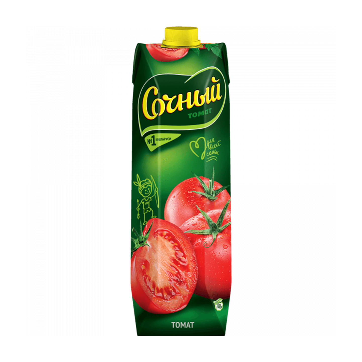 Сок томатный «Сочный томат» с солью