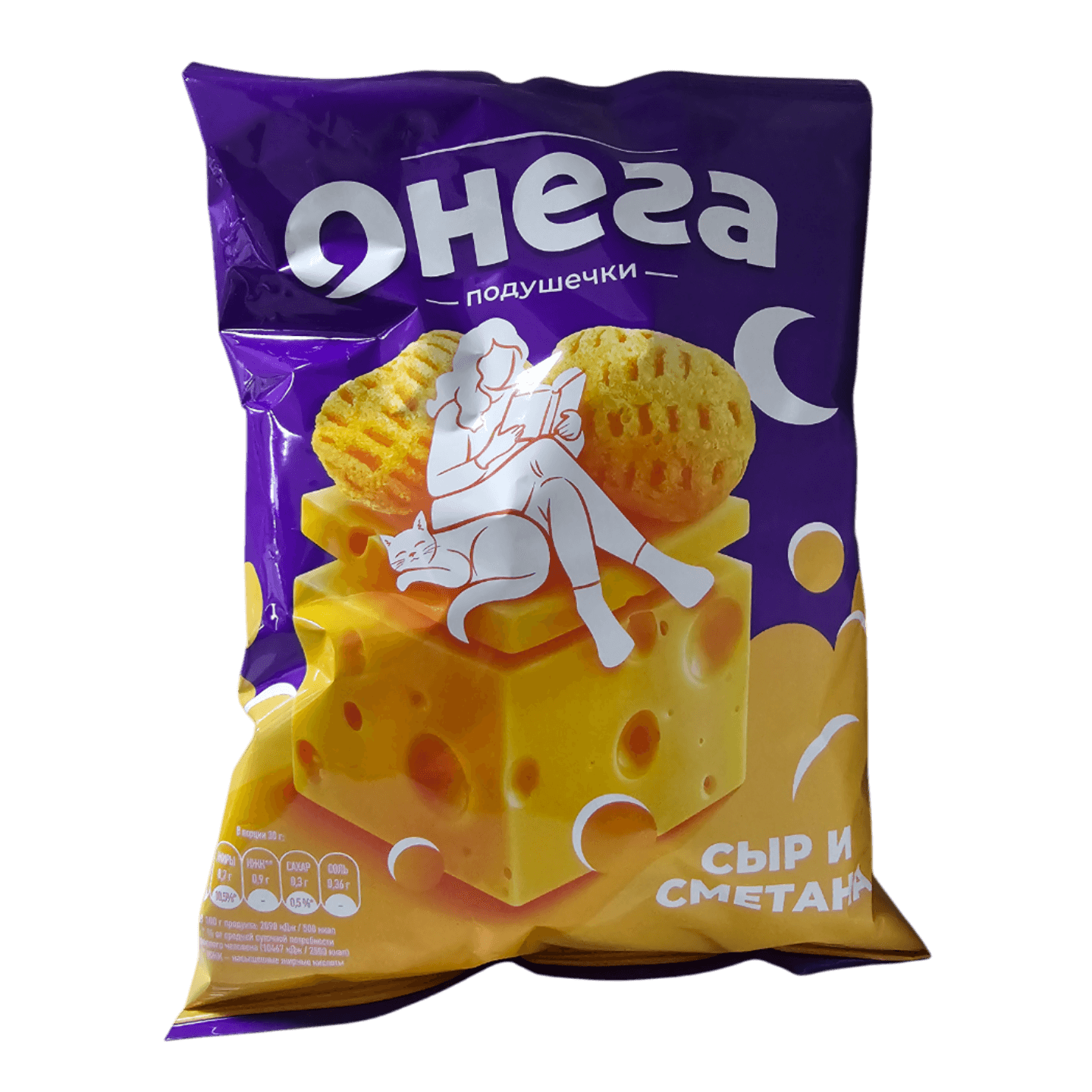 Снеки «Онега» сырные подушечки - Мир Продуктов №3