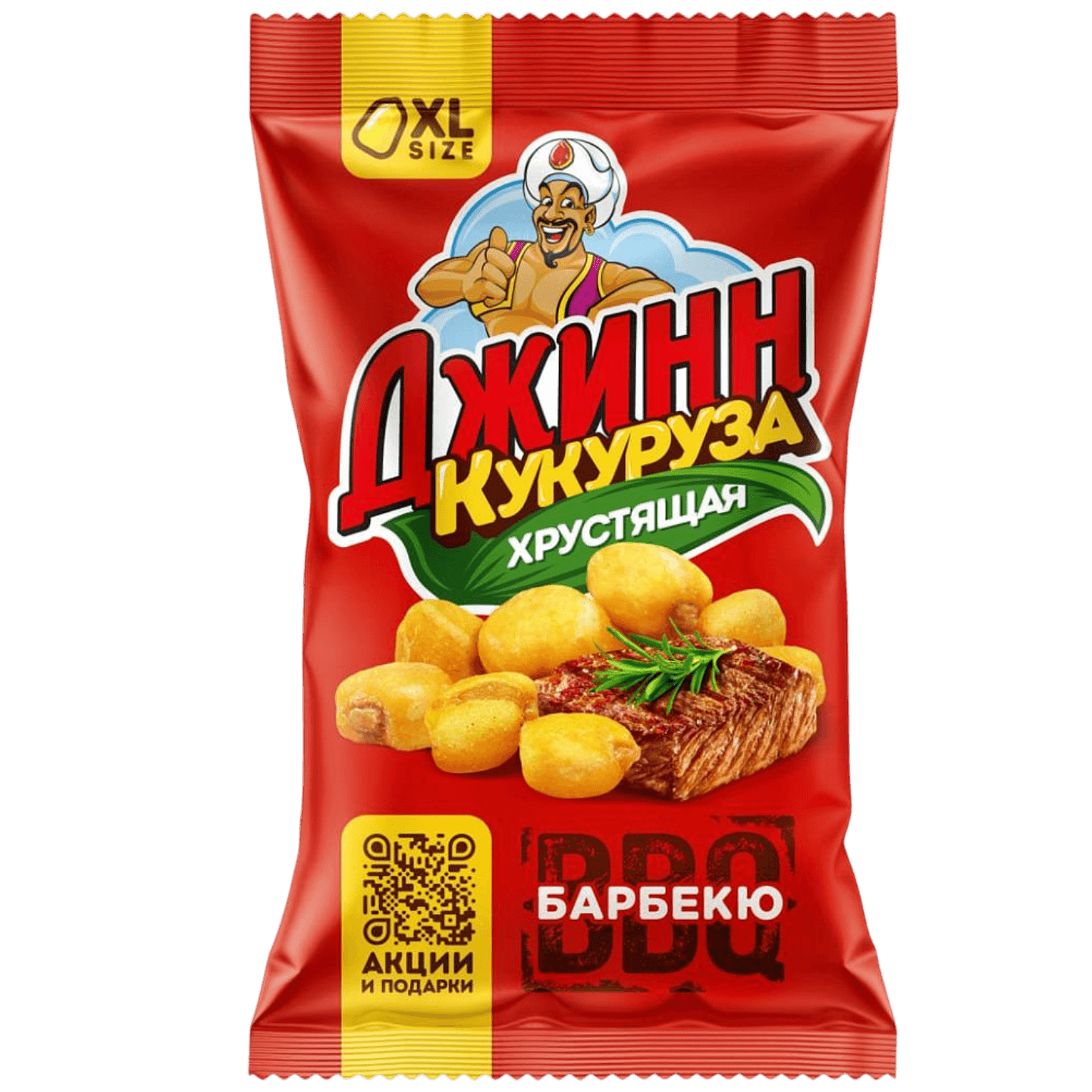 Кукуруза жареная «Джинн» барбекю - Мир Продуктов №3