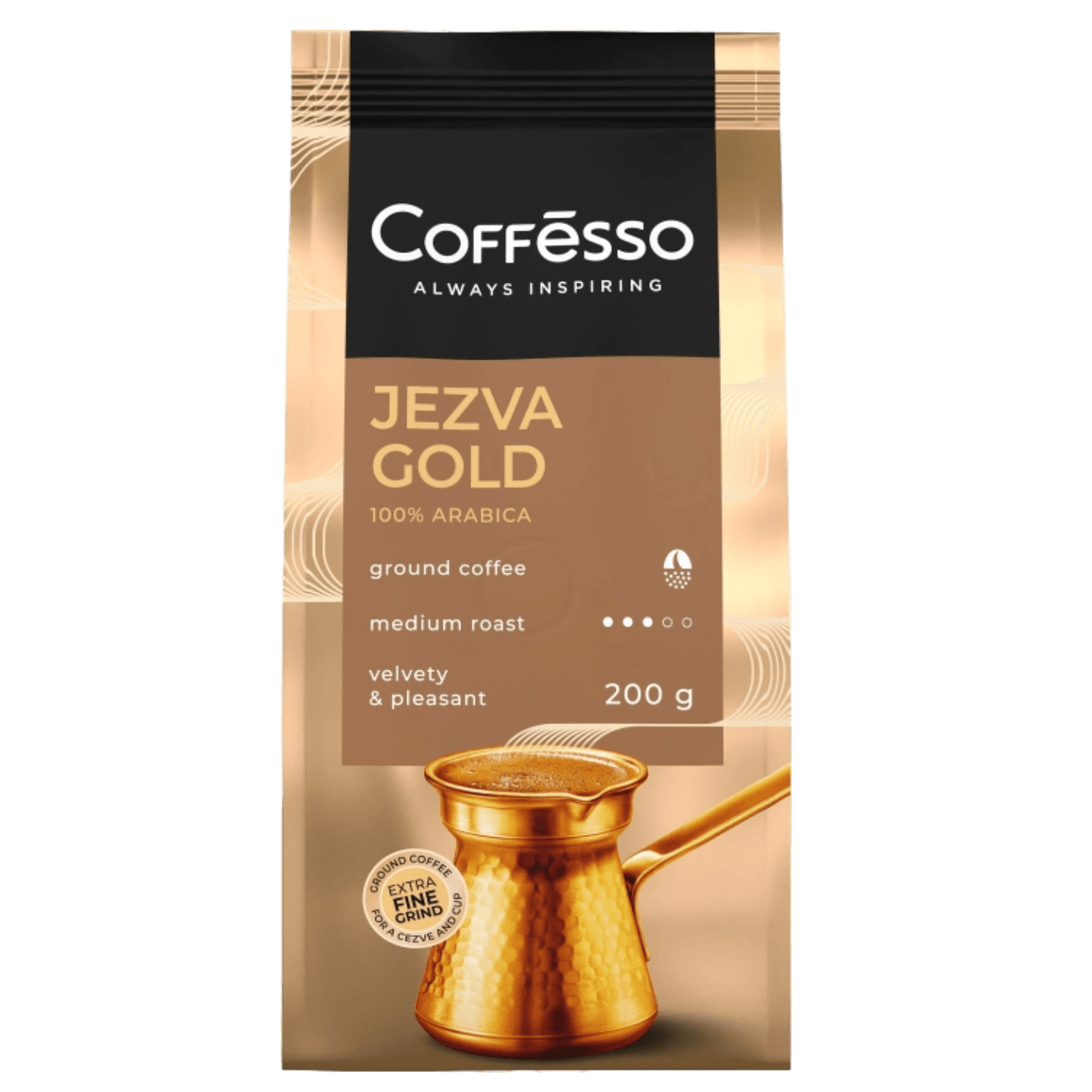 Кофе молотый «Coffesso» Jezva Gold